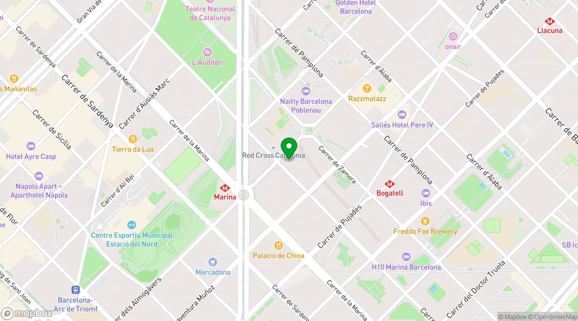 Map showing LoftStories