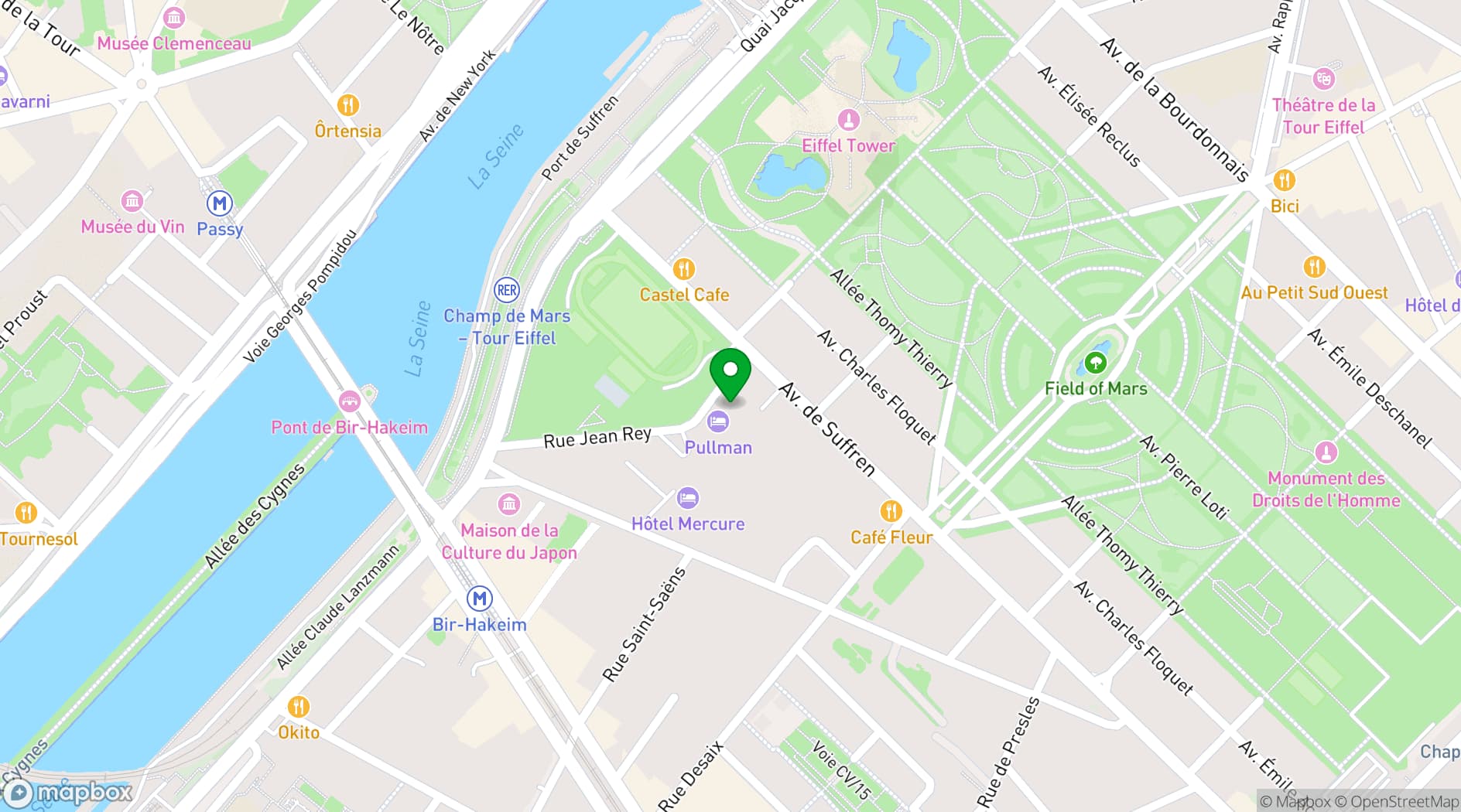 Map showing ALL - Accor Live Limitless