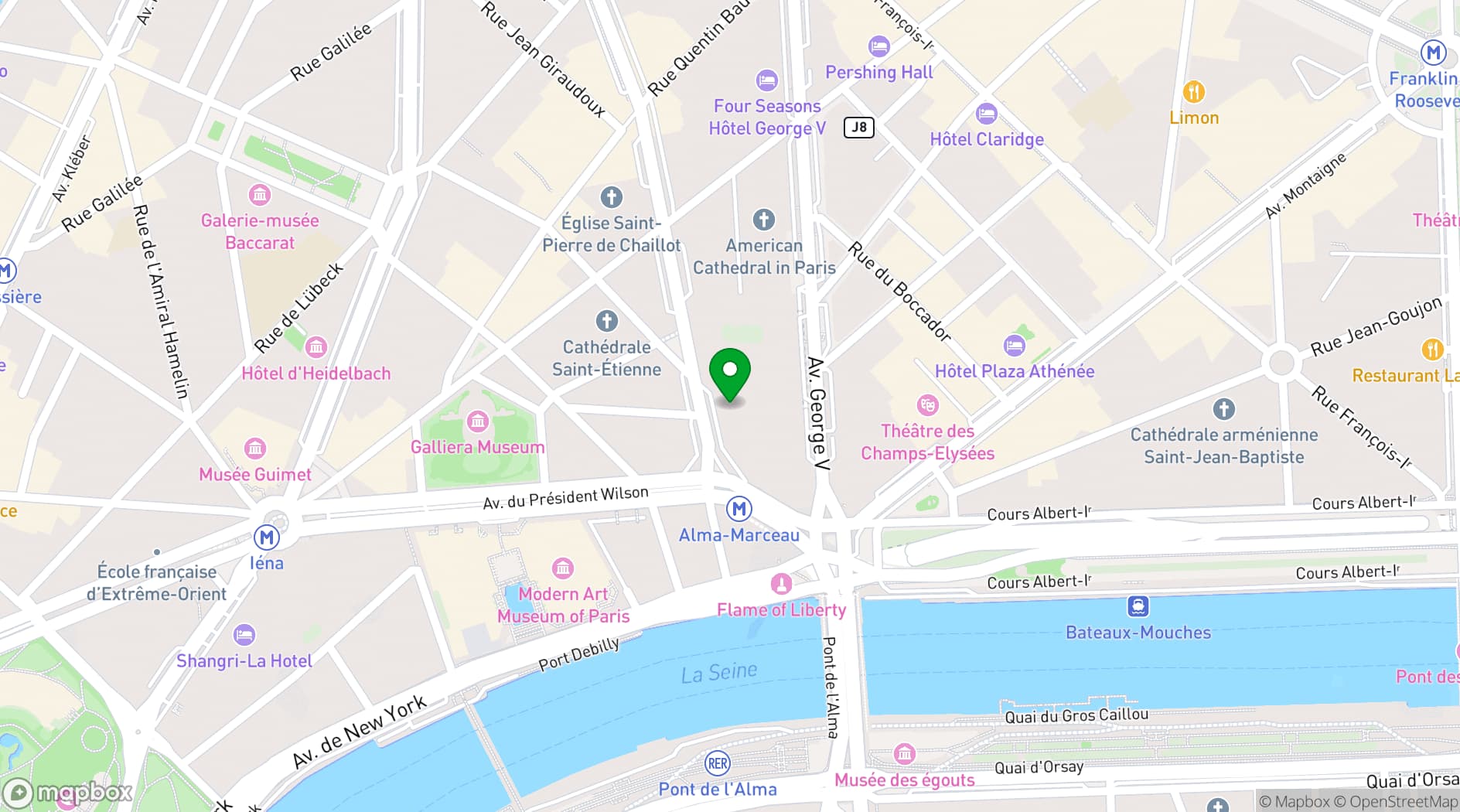 Map showing Maison de l’Artisanat