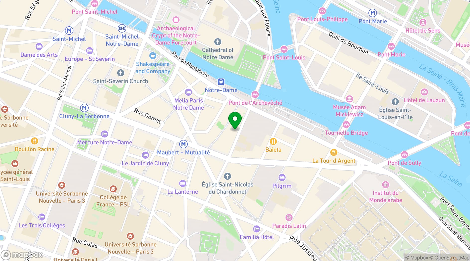 Map showing Noddi