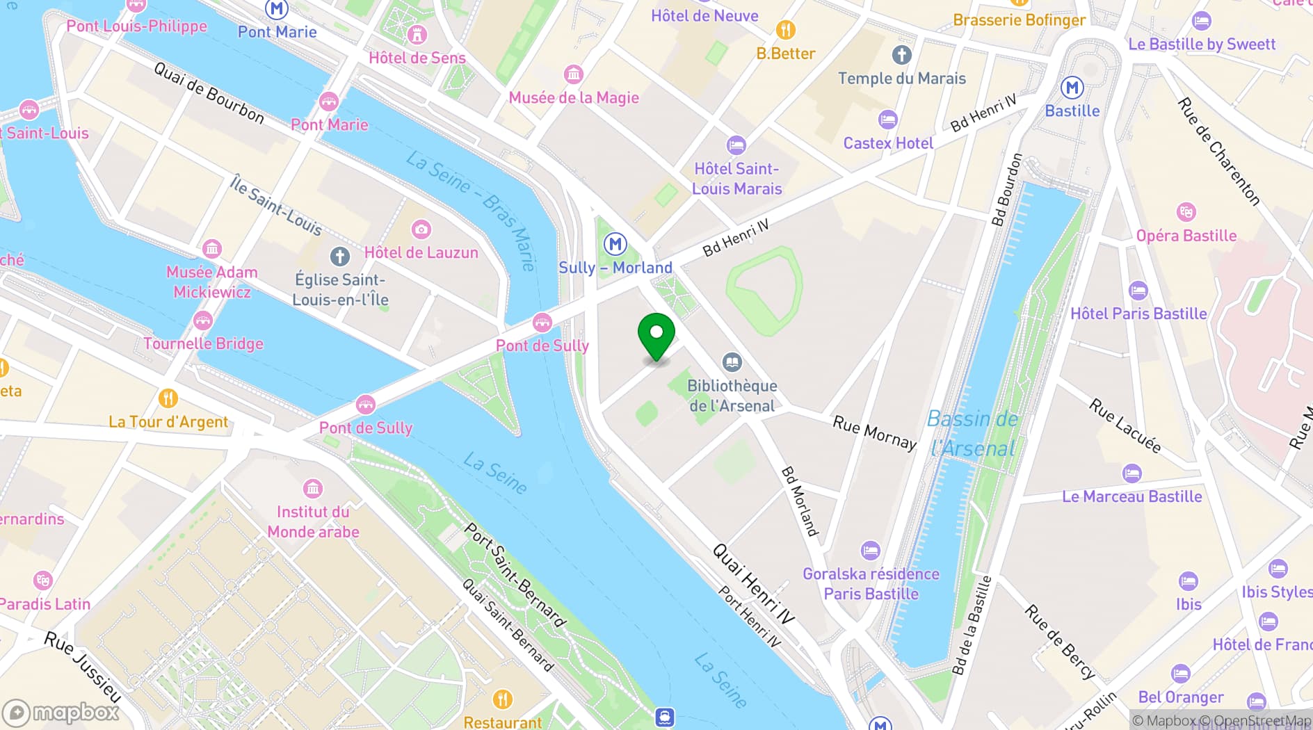 Map showing SO/ Paris