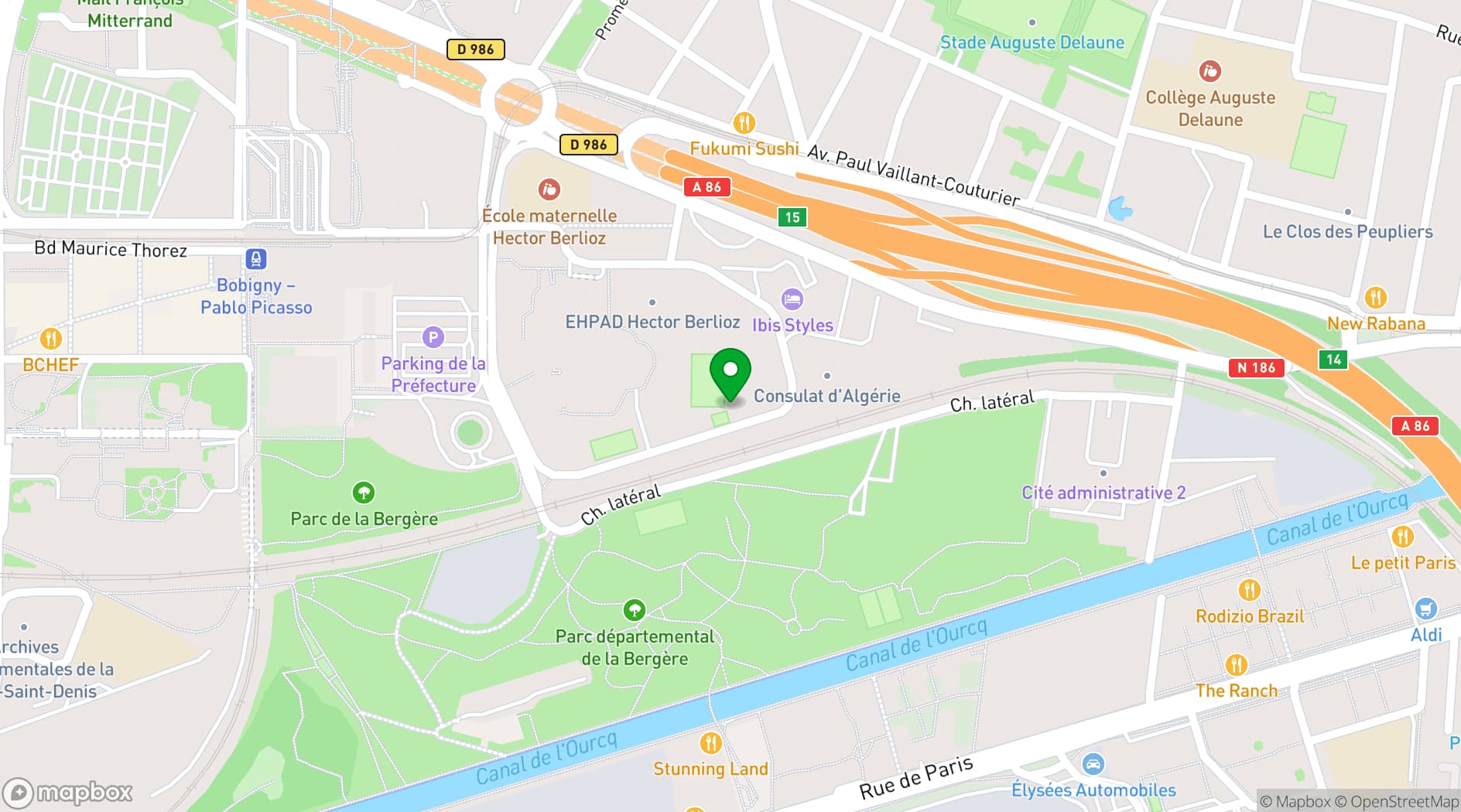 Map showing Monceau Rio