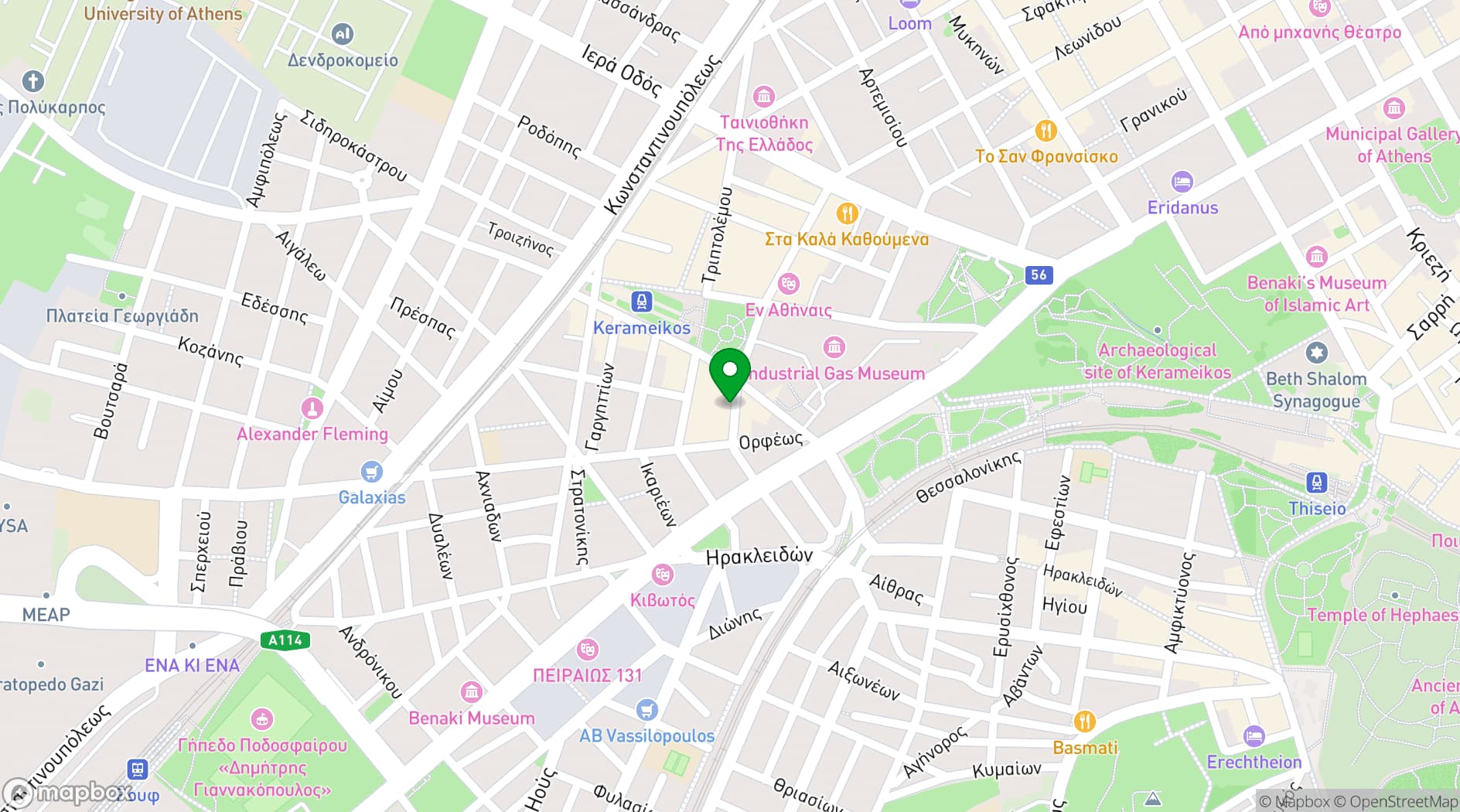 Map showing LOFT 26