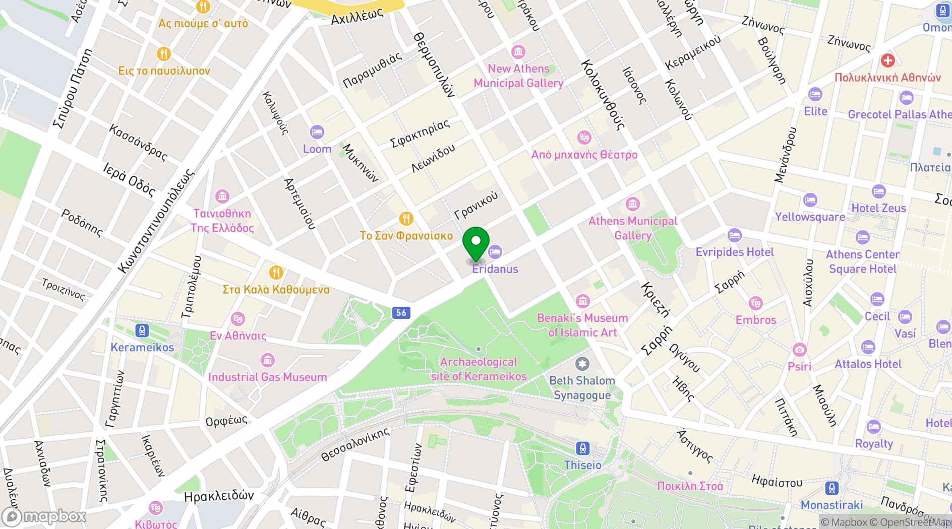 Map showing BIOS