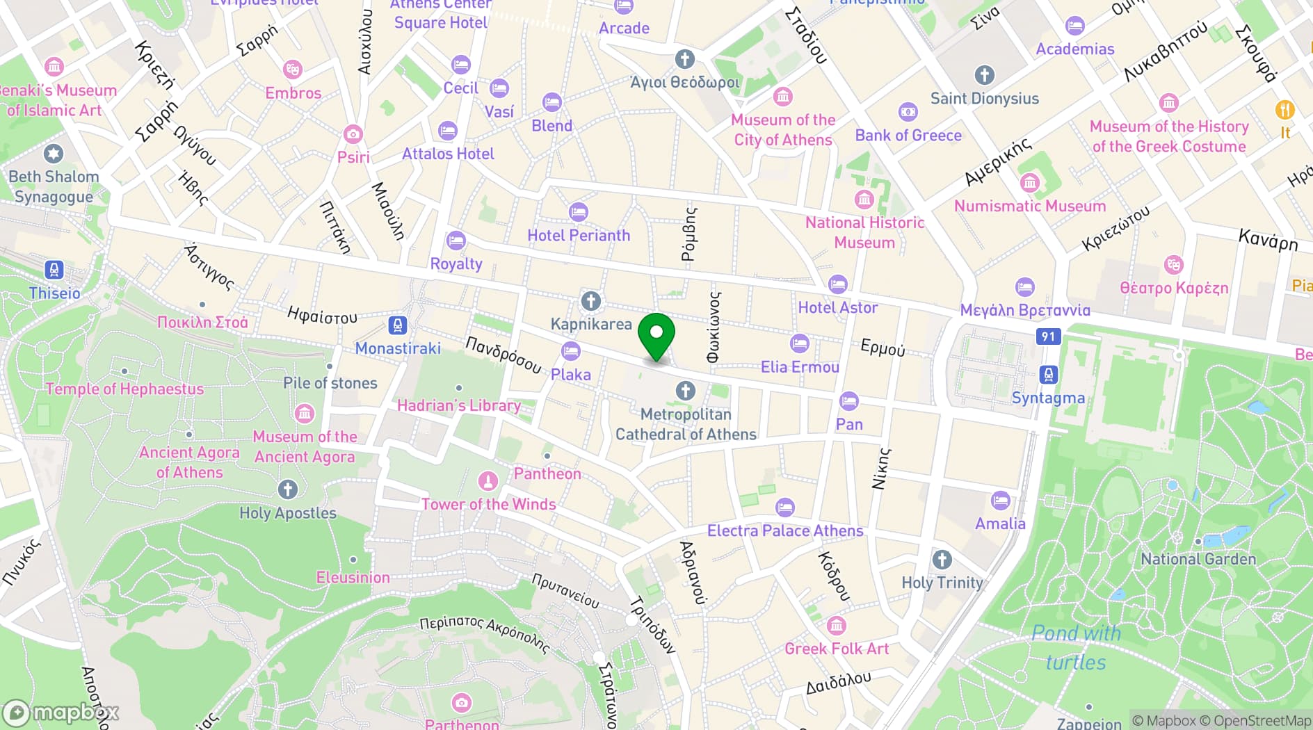 Map showing The Zillers