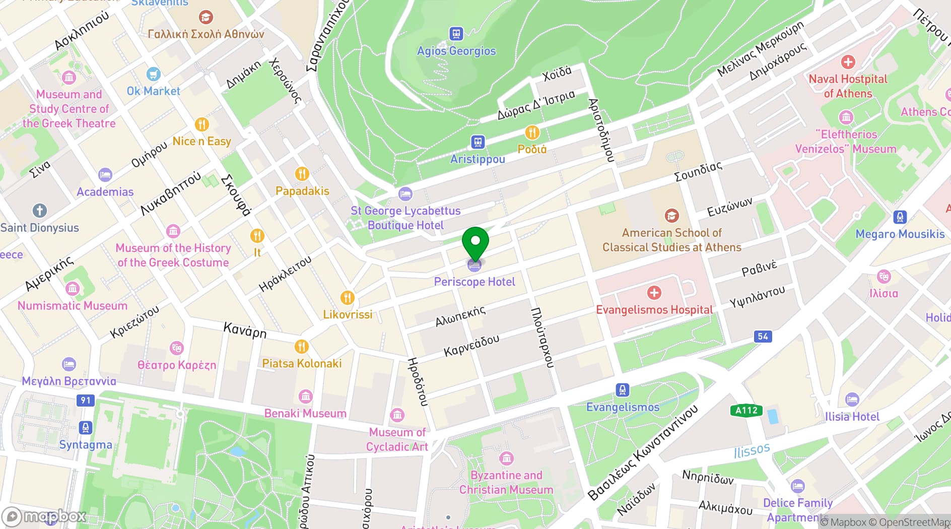 Map showing Periscope