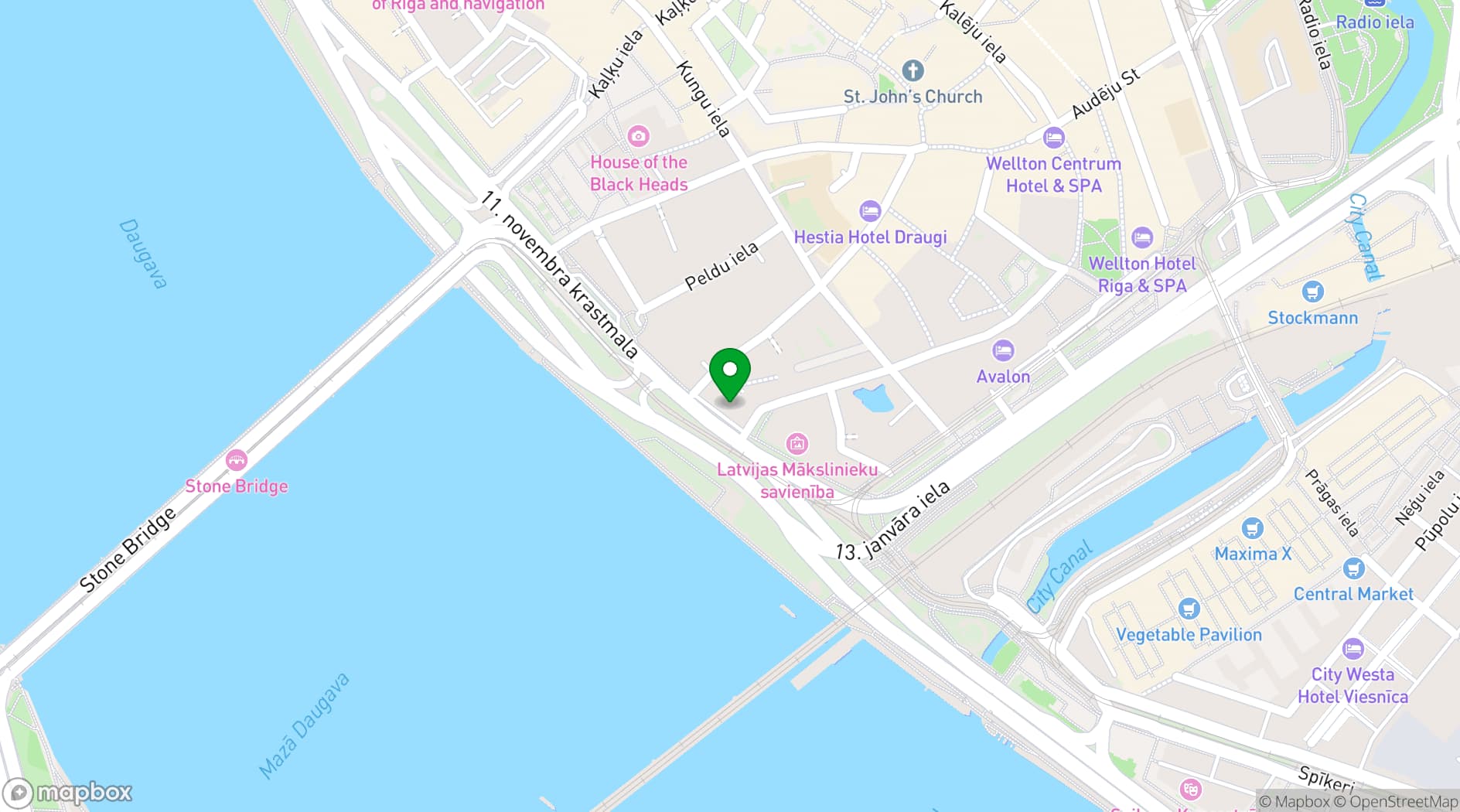 Map showing Wellton Hotels