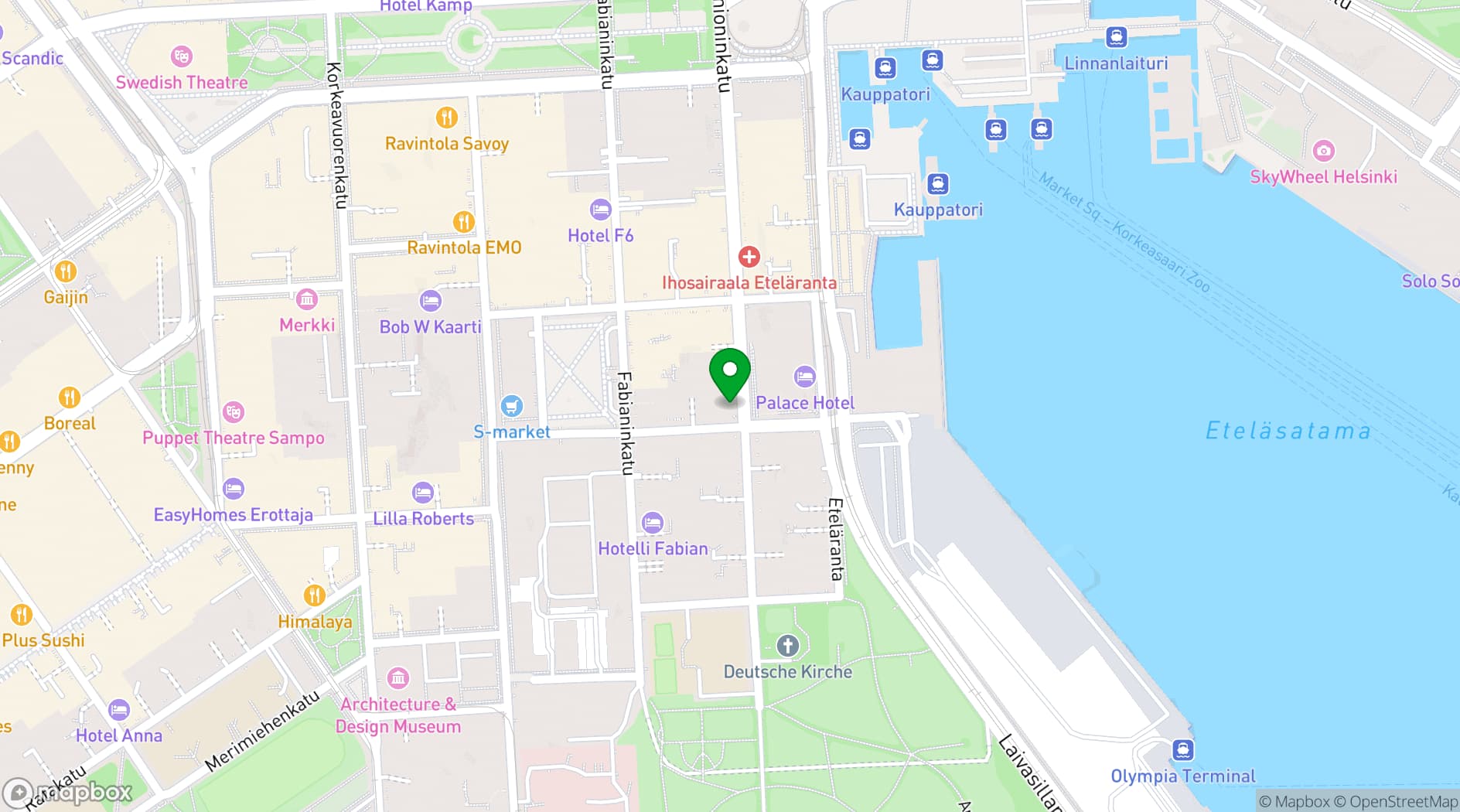 Map showing Hotel U14, Autograph Collection