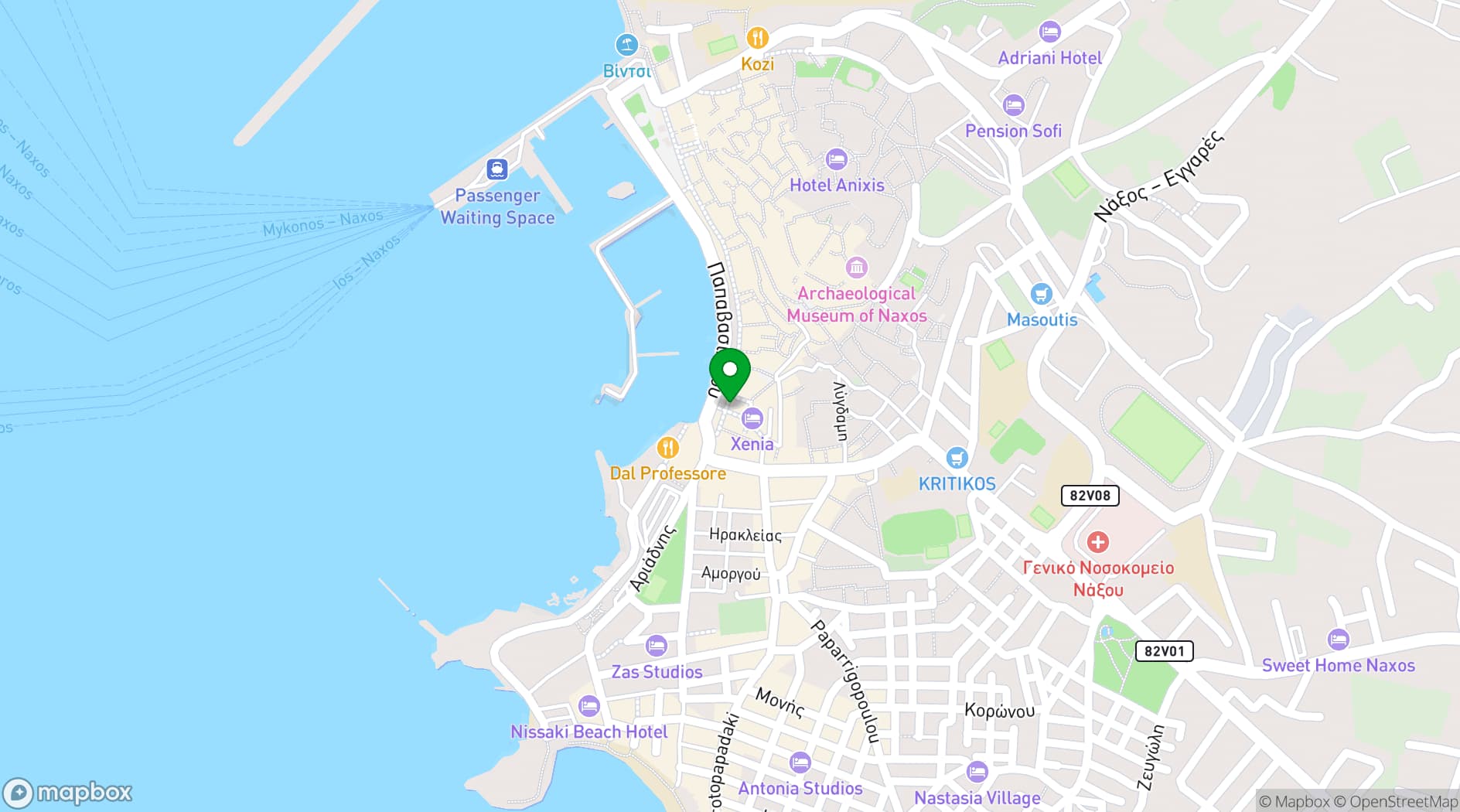 Map showing Swing Cocktail Bar