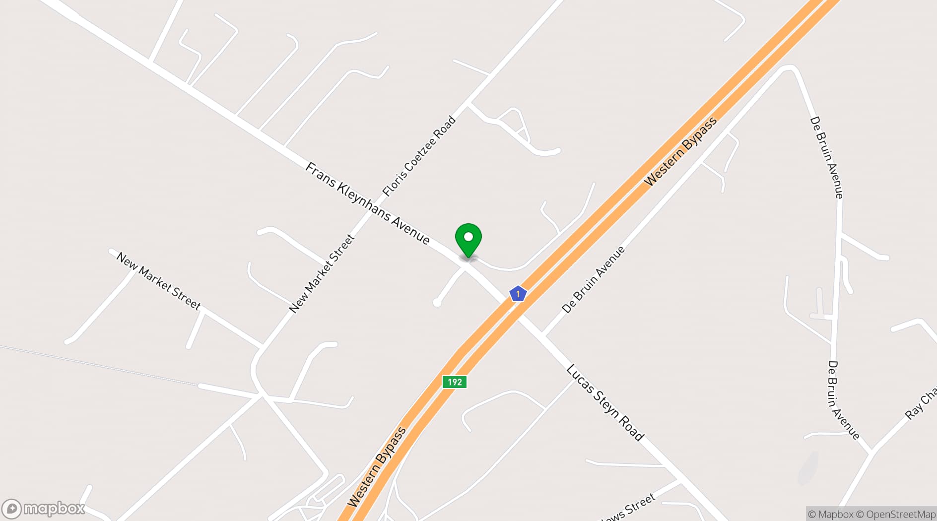 Map showing Ilanga Estate