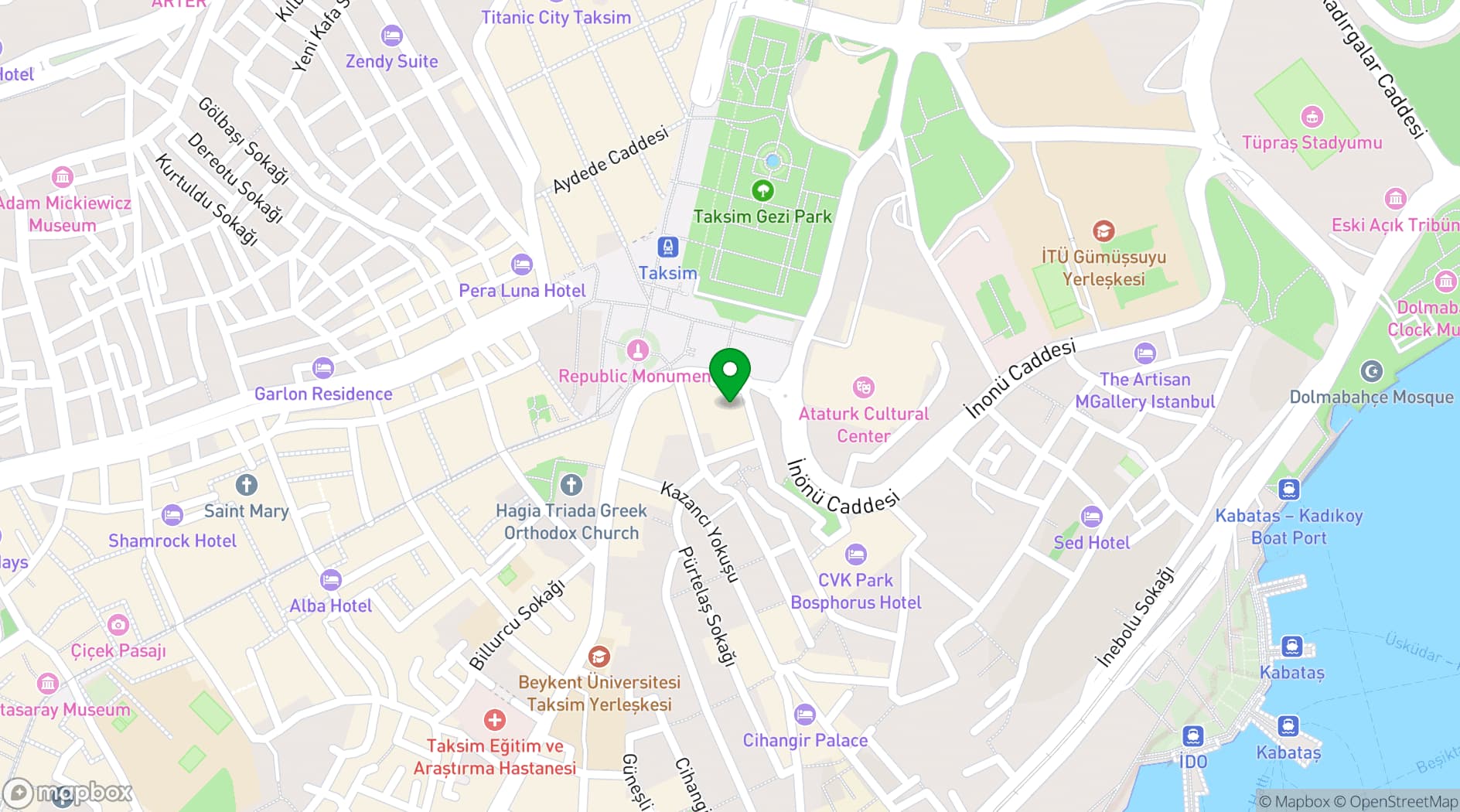 Map showing Upperist