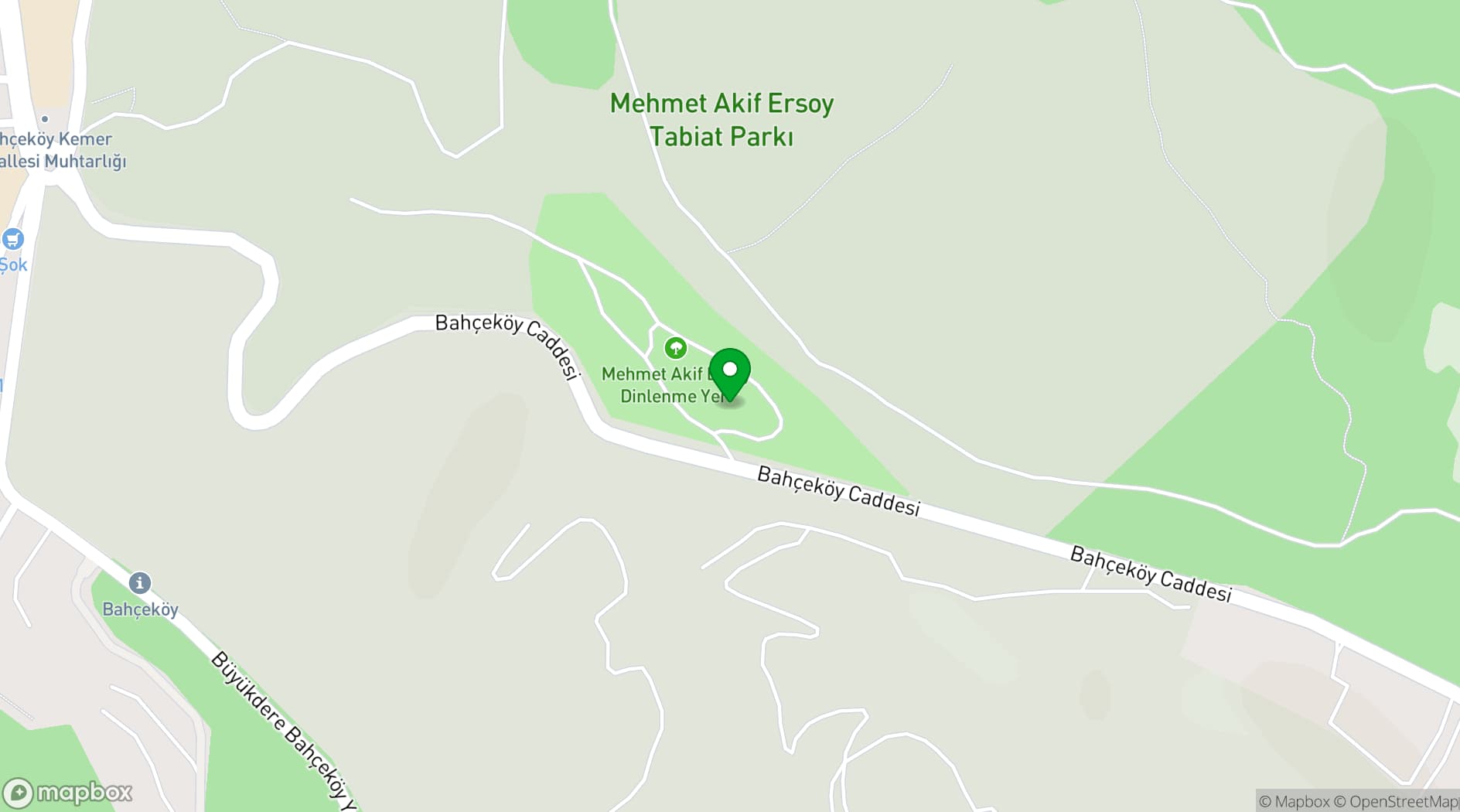 Map showing Izoletta