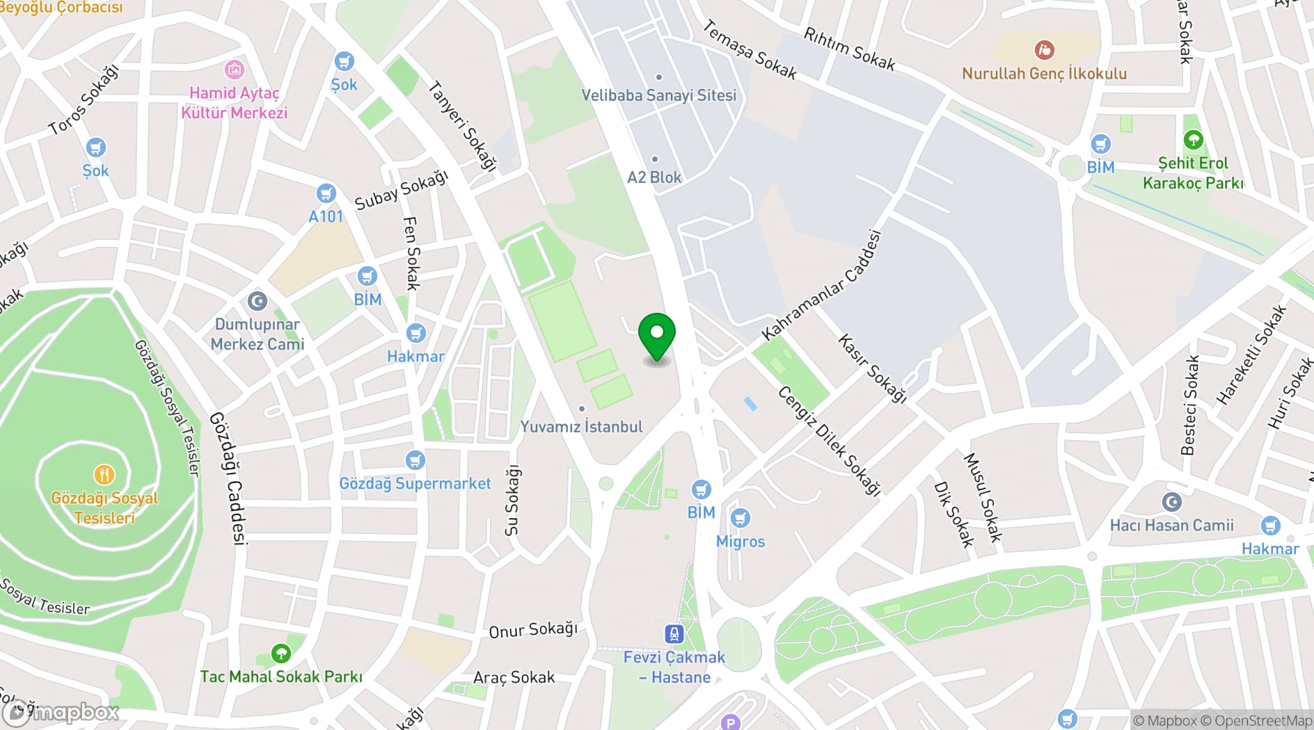 Map showing Four Points by Sheraton Istanbul Pendik