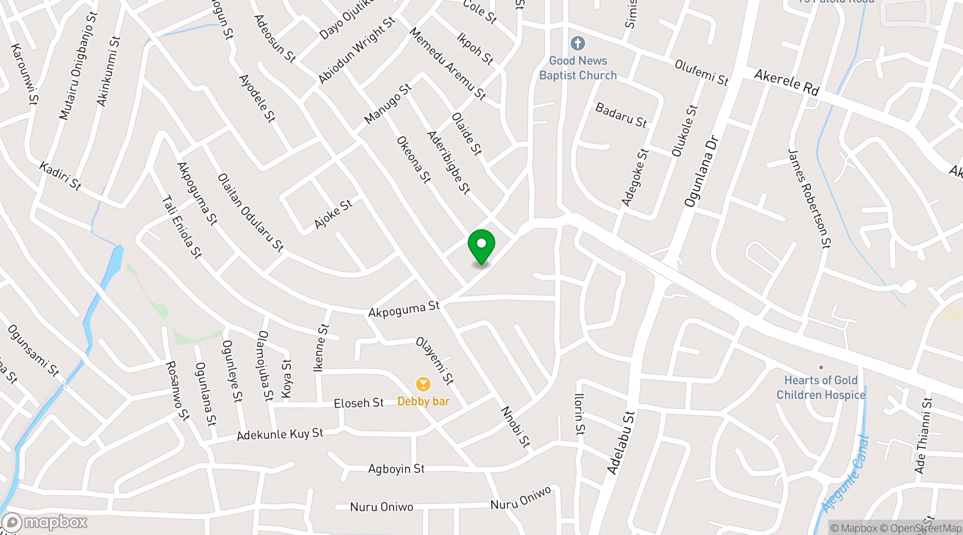 Map showing Kilo Royal Hotel