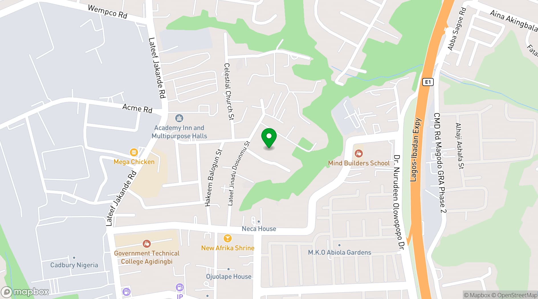 Map showing Pearlwort Hotel & Suites