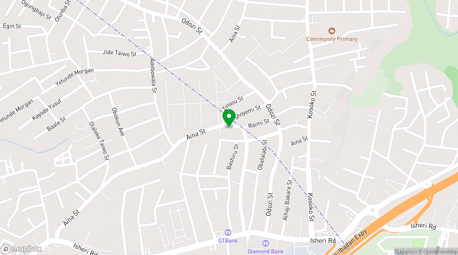Map showing Londonian Hotel and Suites
