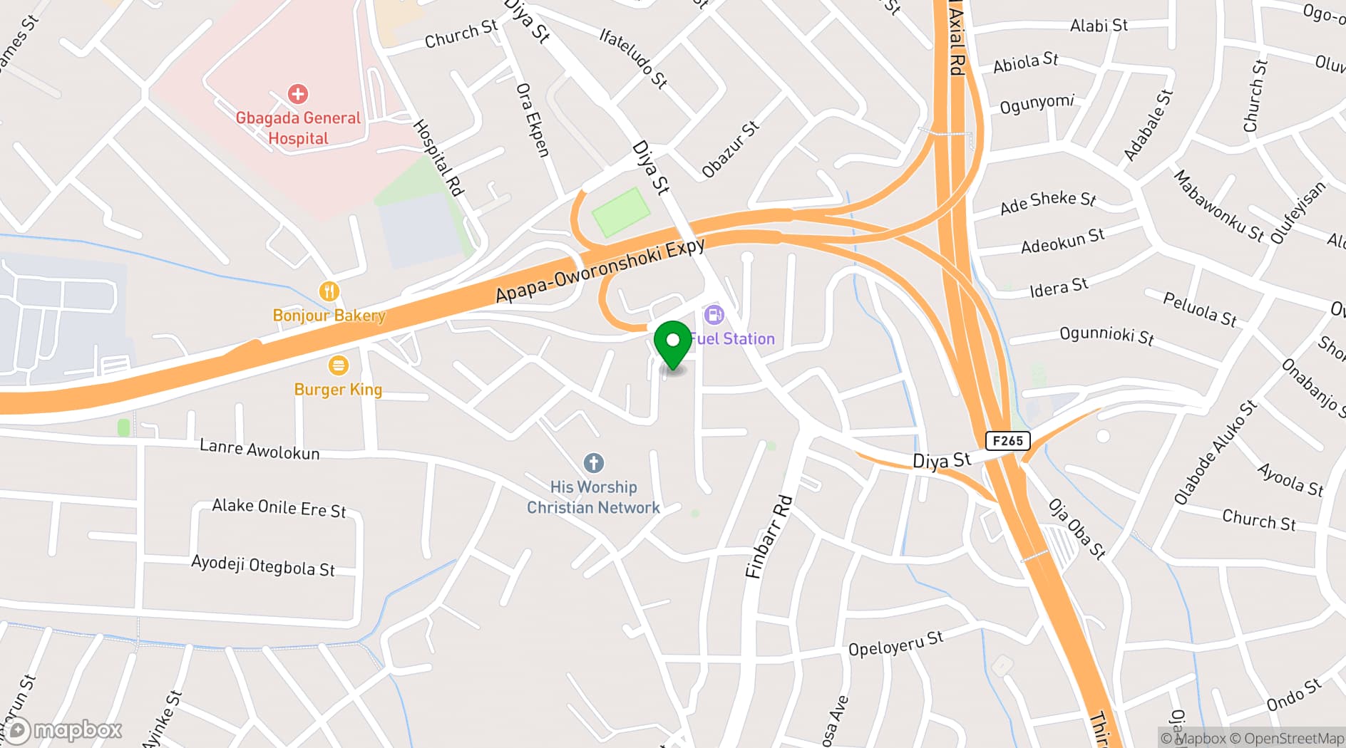 Map showing Elegance Suites Hotels