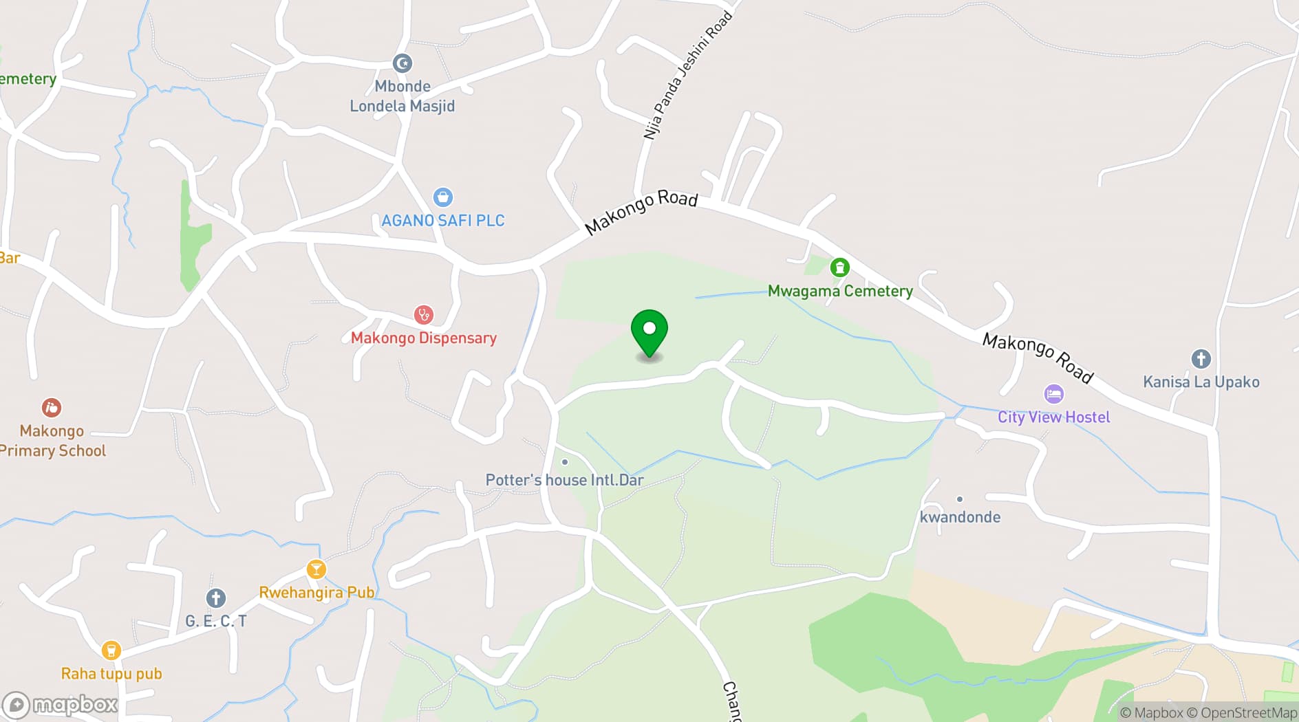 Map showing Lifelights Hotel Academica