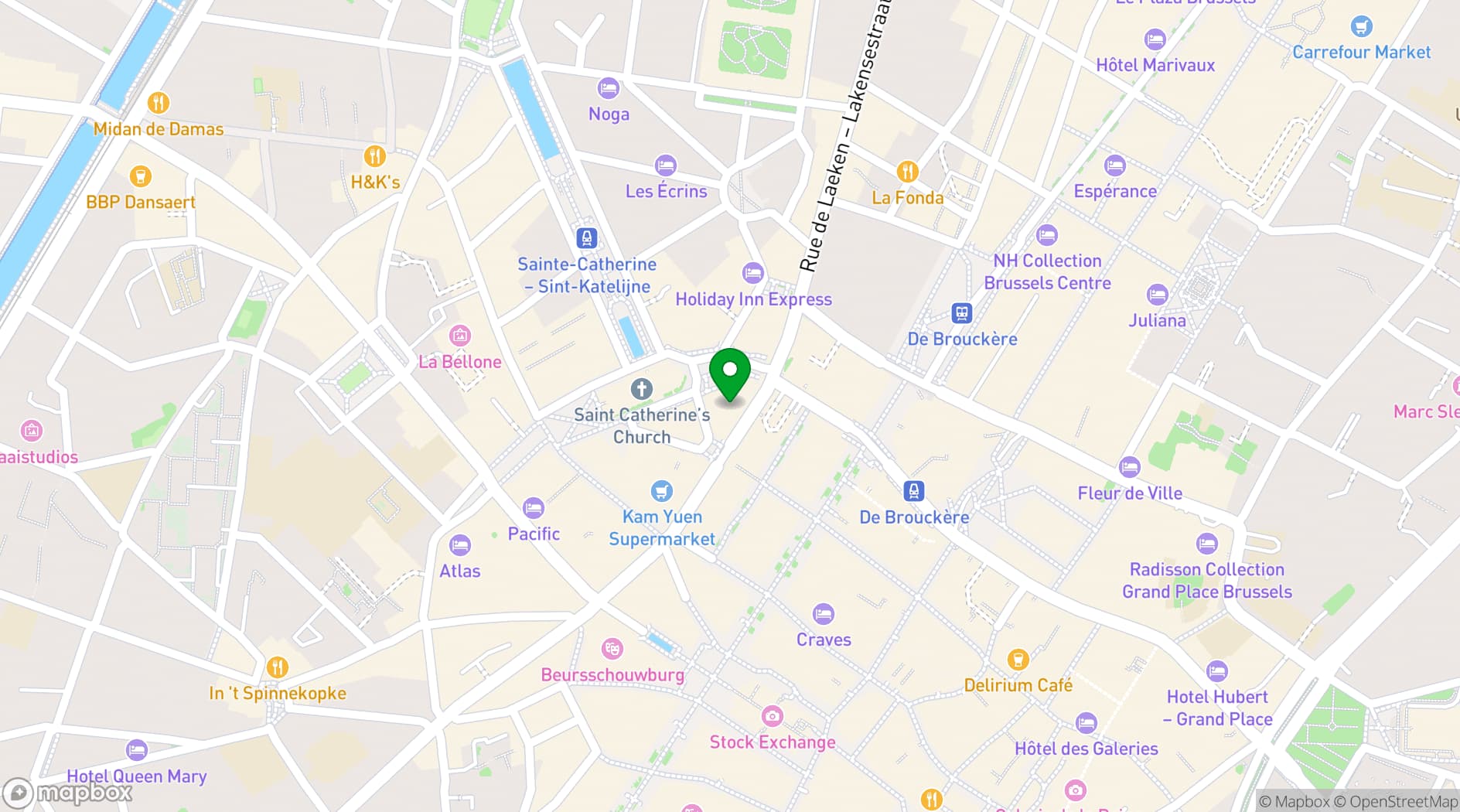 Map showing ALL - Accor Live Limitless
