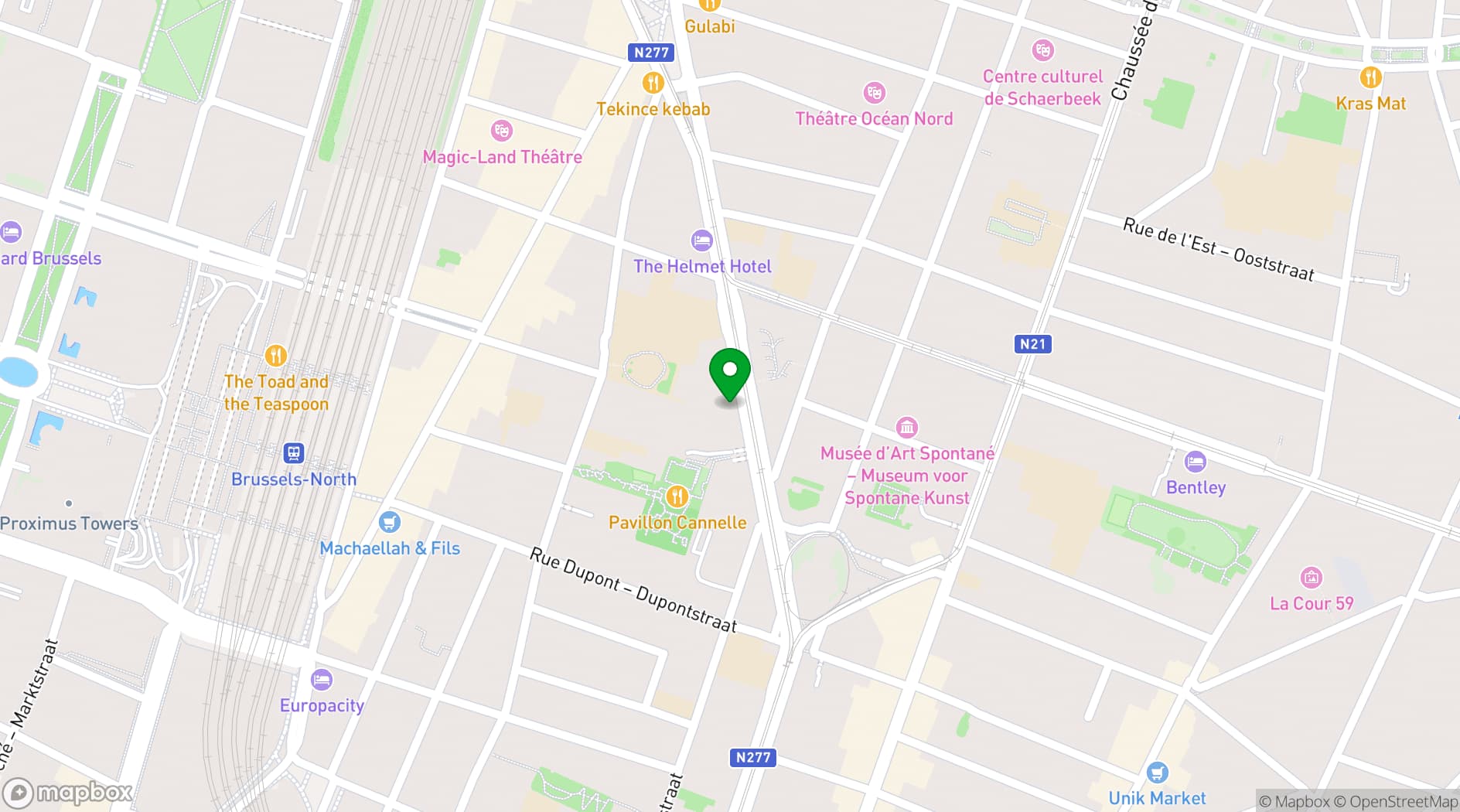 Map showing Area 42
