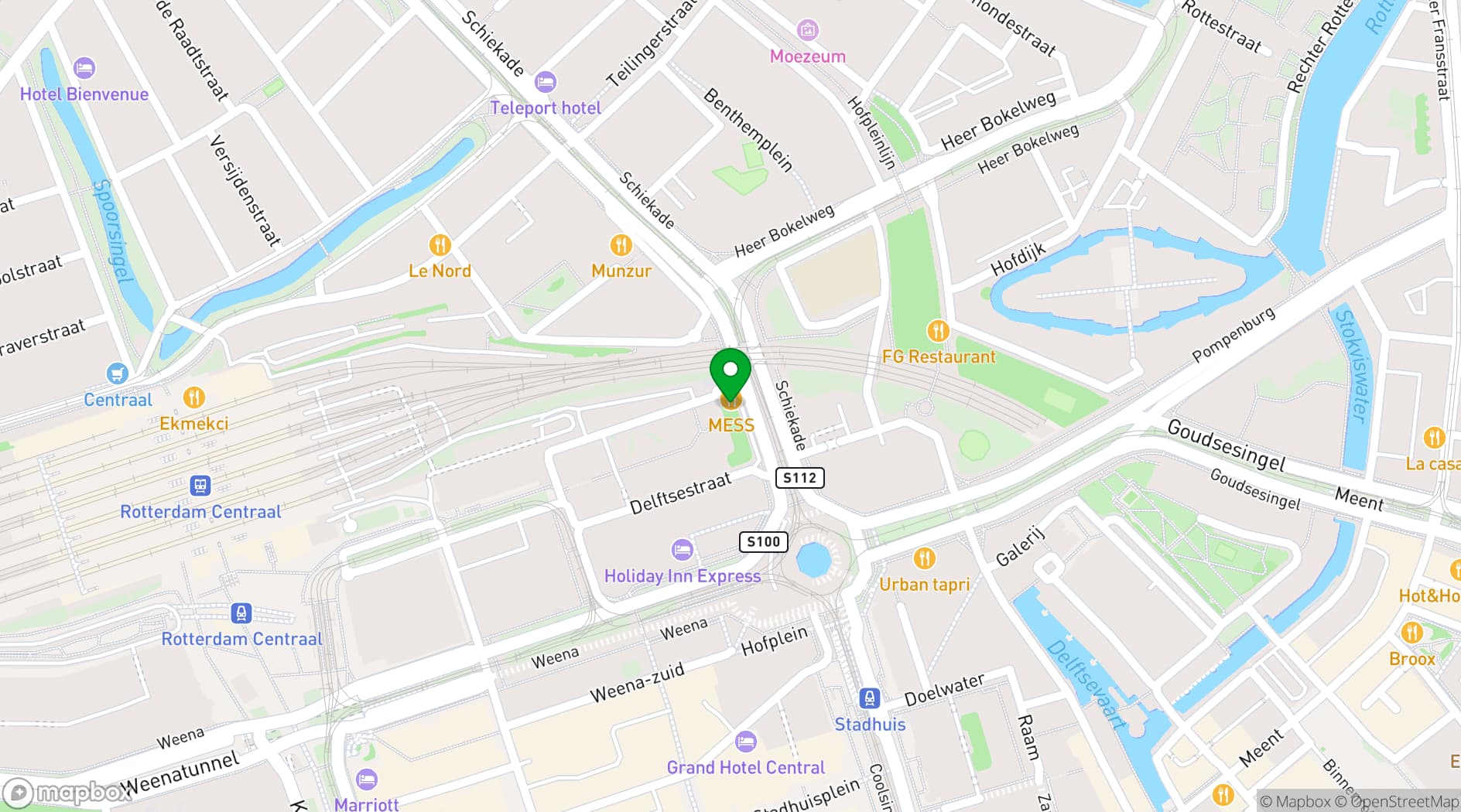 Map showing Stereo (at) Weena