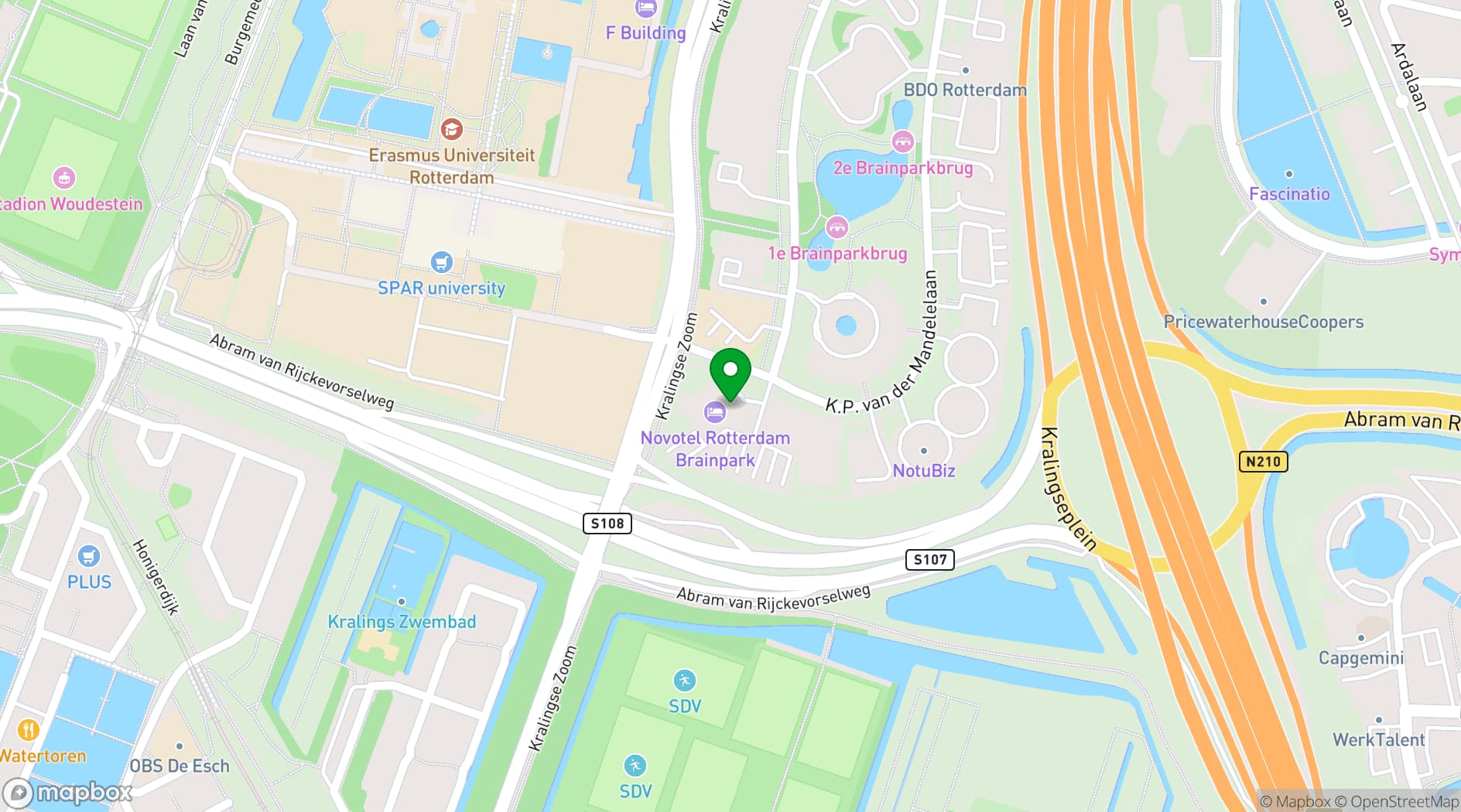 Map showing ALL - Accor Live Limitless