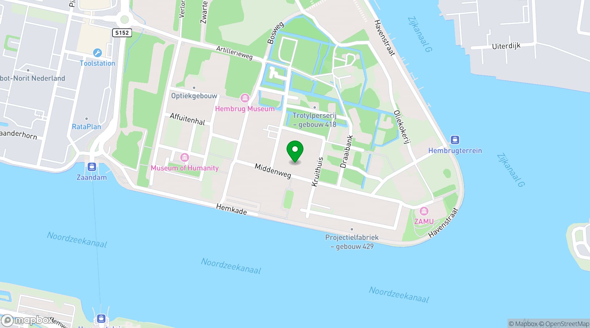 Map showing Taets Art and Event Park