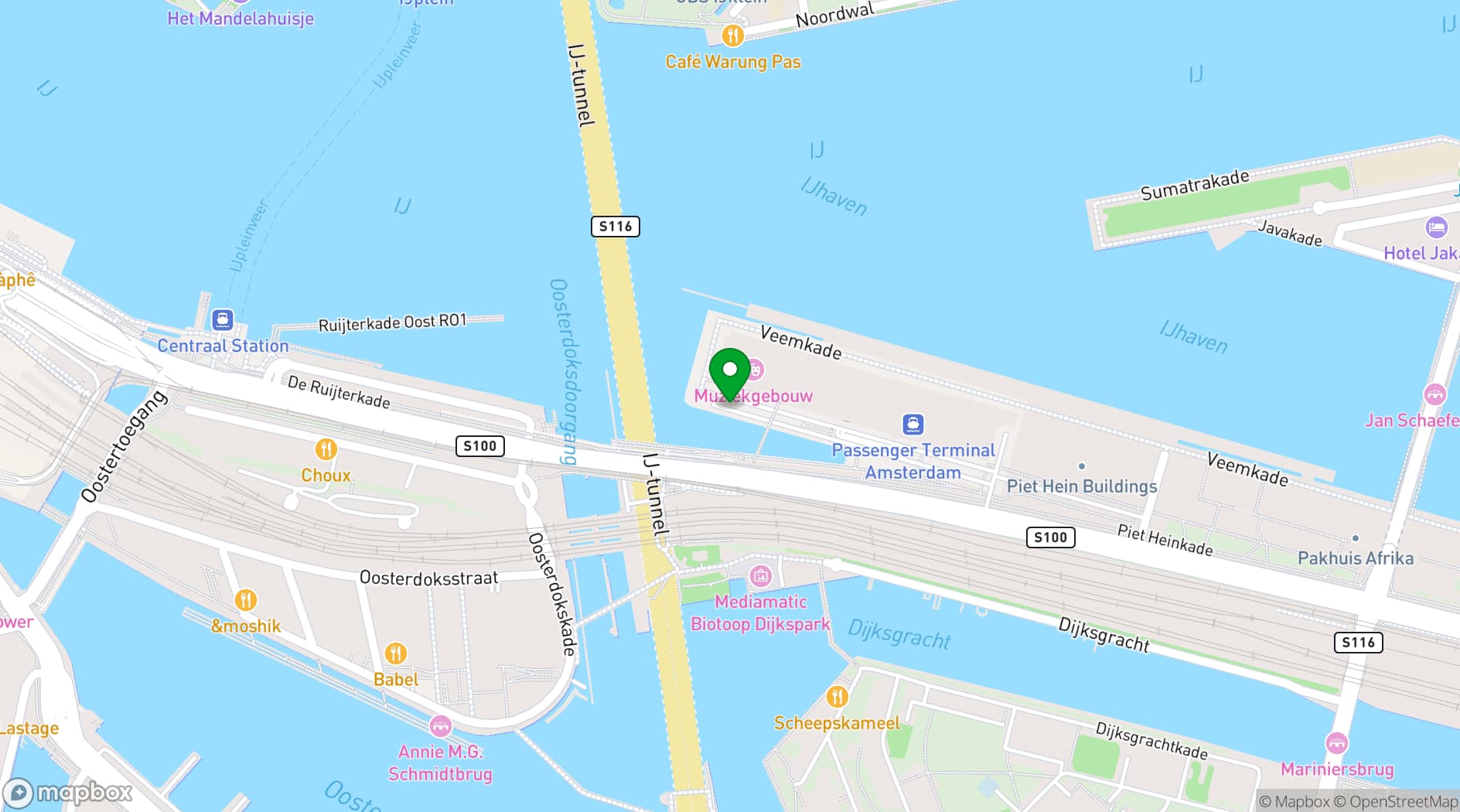 Map showing BIMHUIS