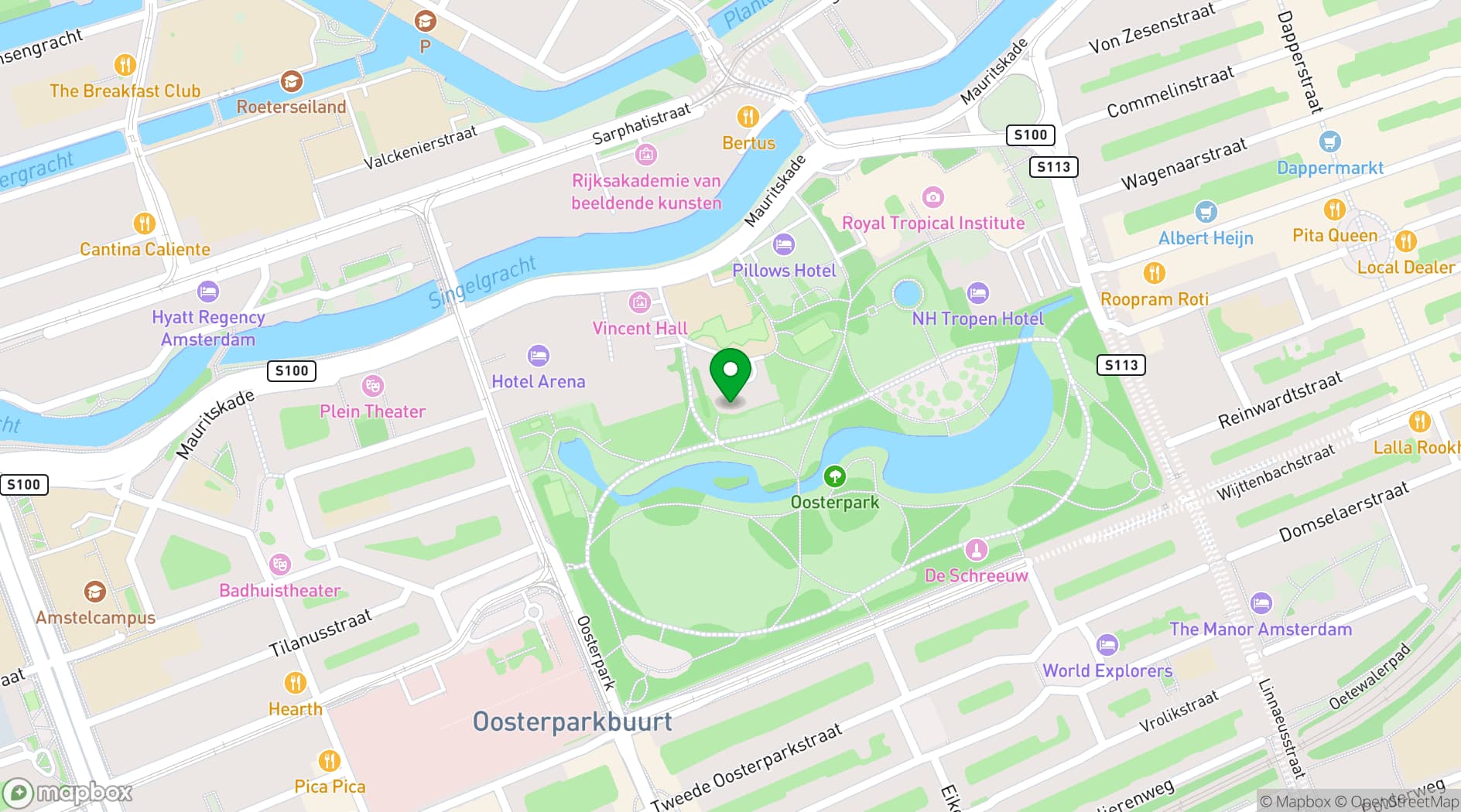Map showing Generator
