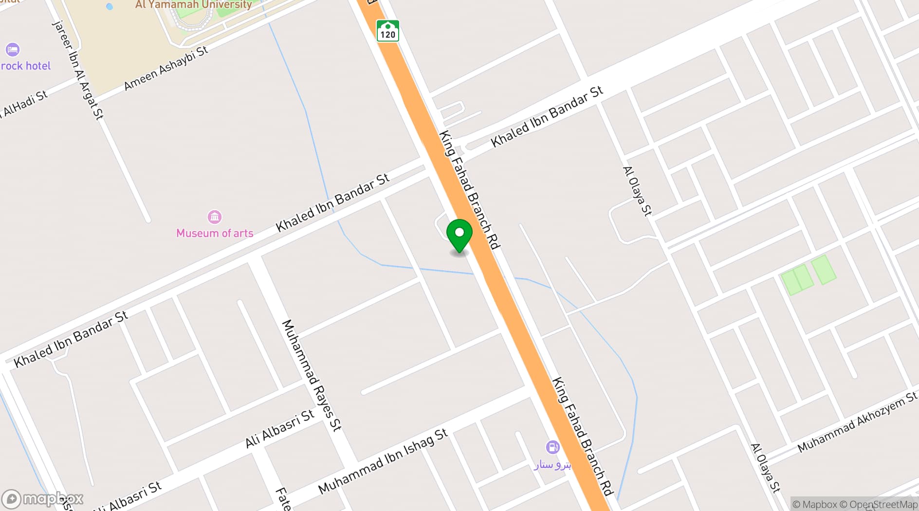 Map showing Jumeirah Jabal Omar Makkah