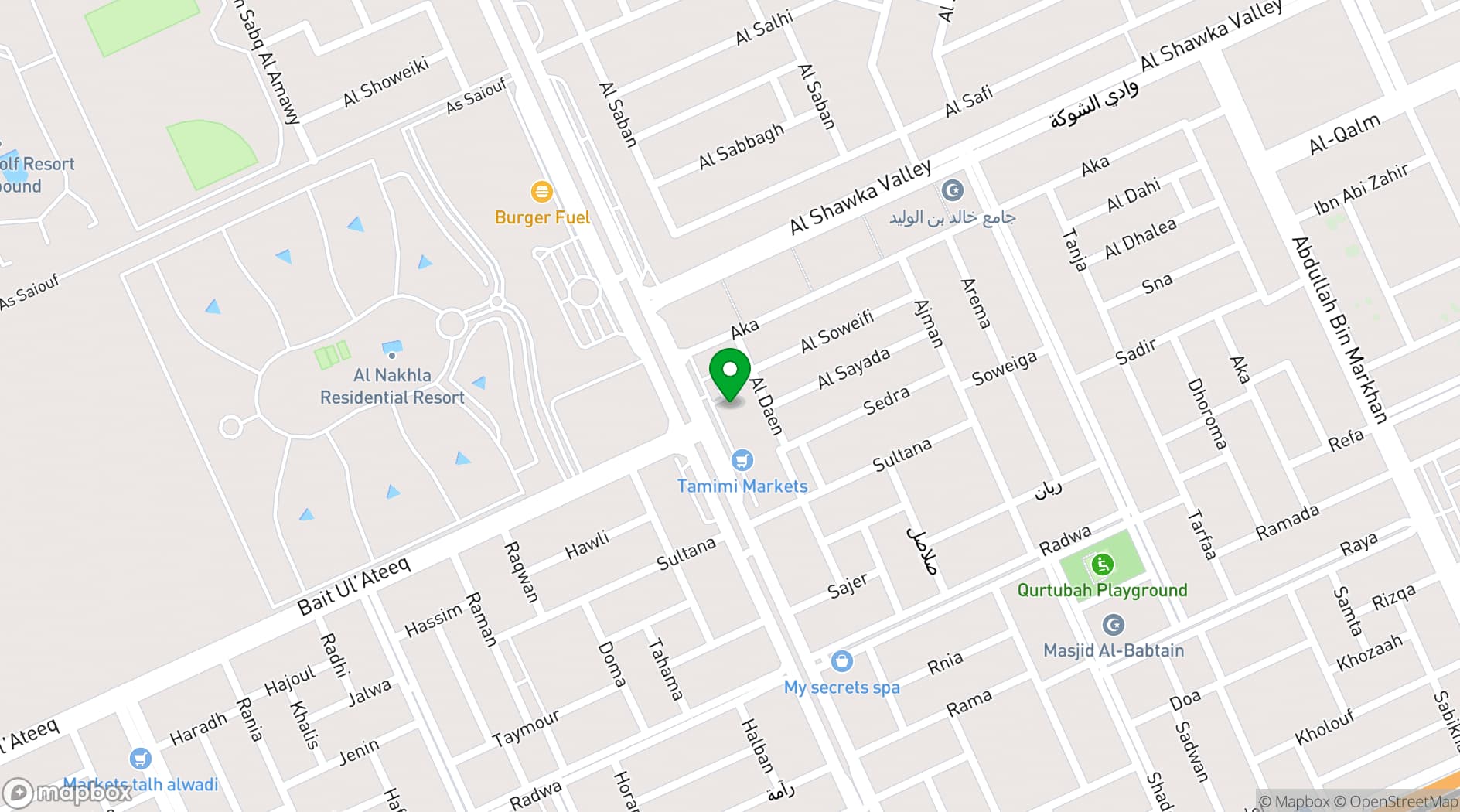 Map showing Corporate Governance Center