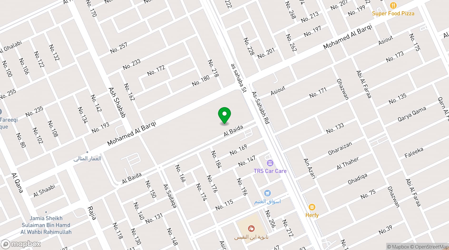 Map showing Luxury Night Hotel