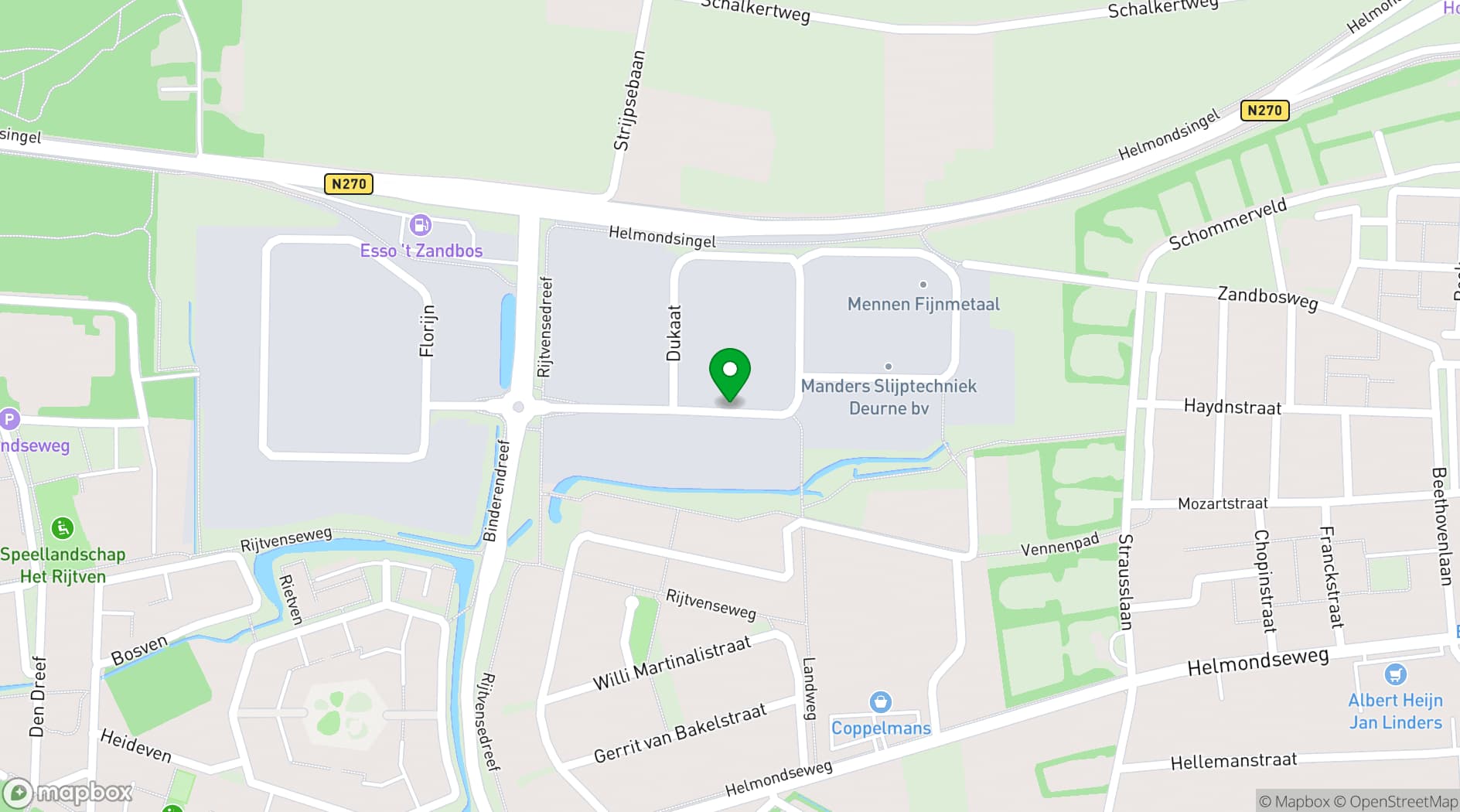 Map showing Koonings
