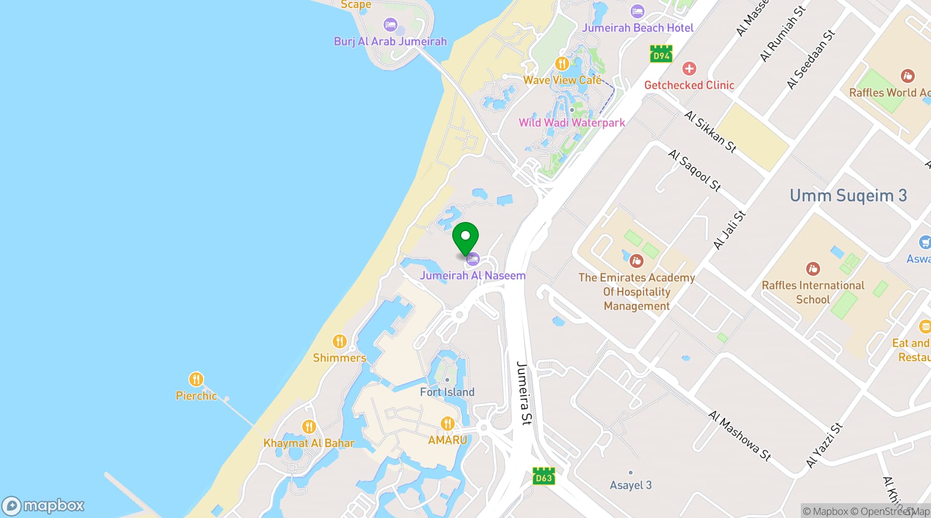 Map showing Il Borro Tuscan Bistro