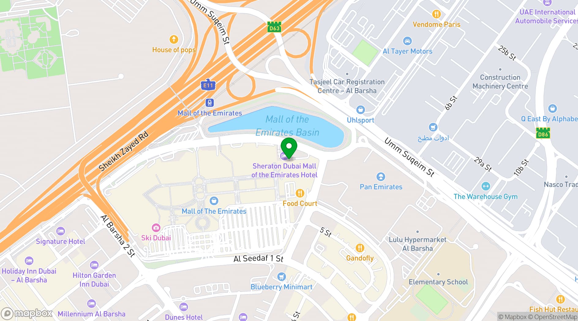 Map showing OAnjo