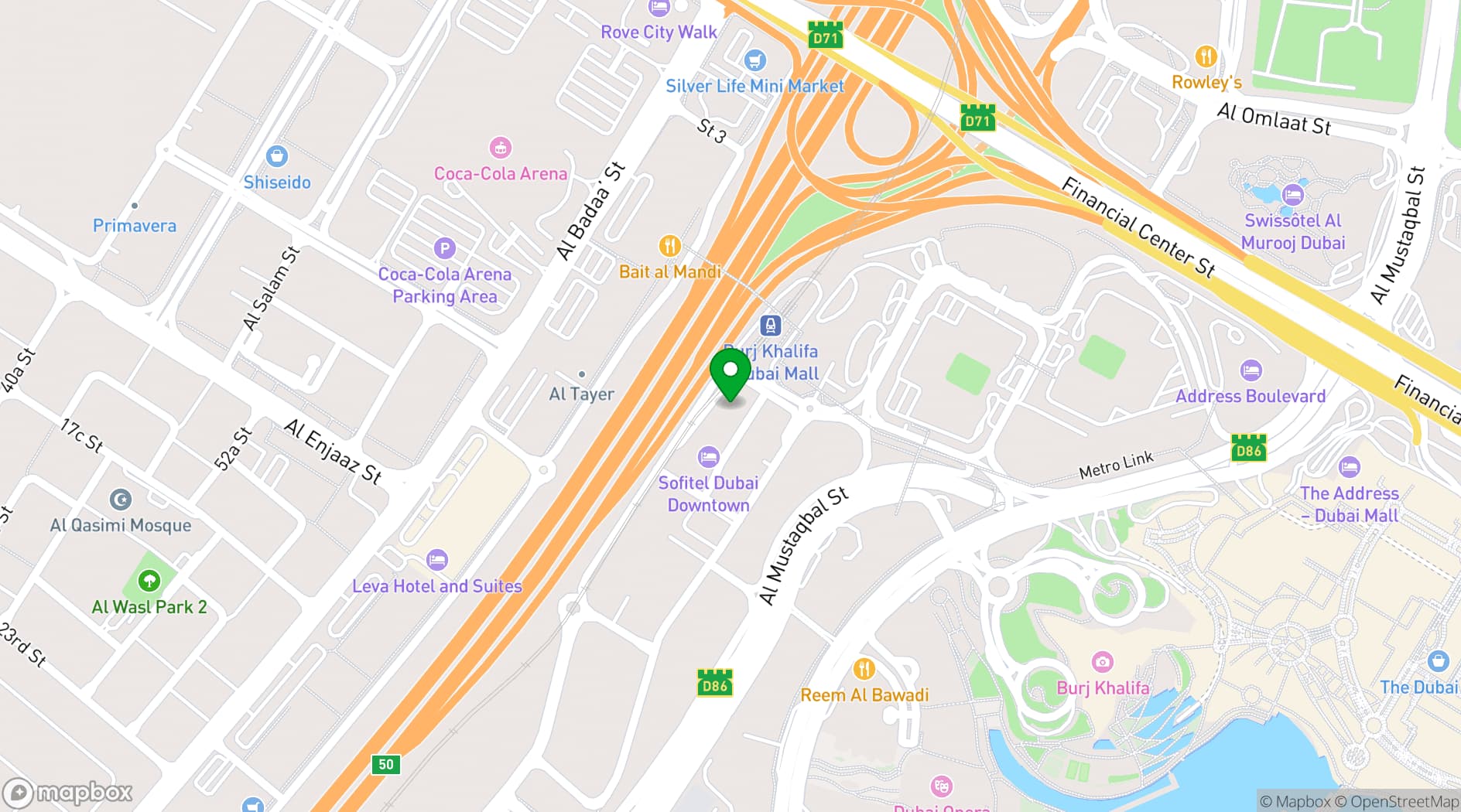 Map showing Wakame