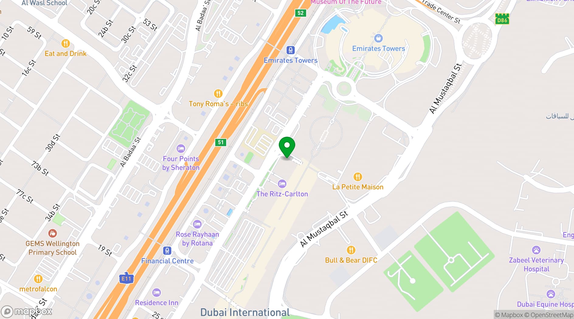 Map showing Flair 5