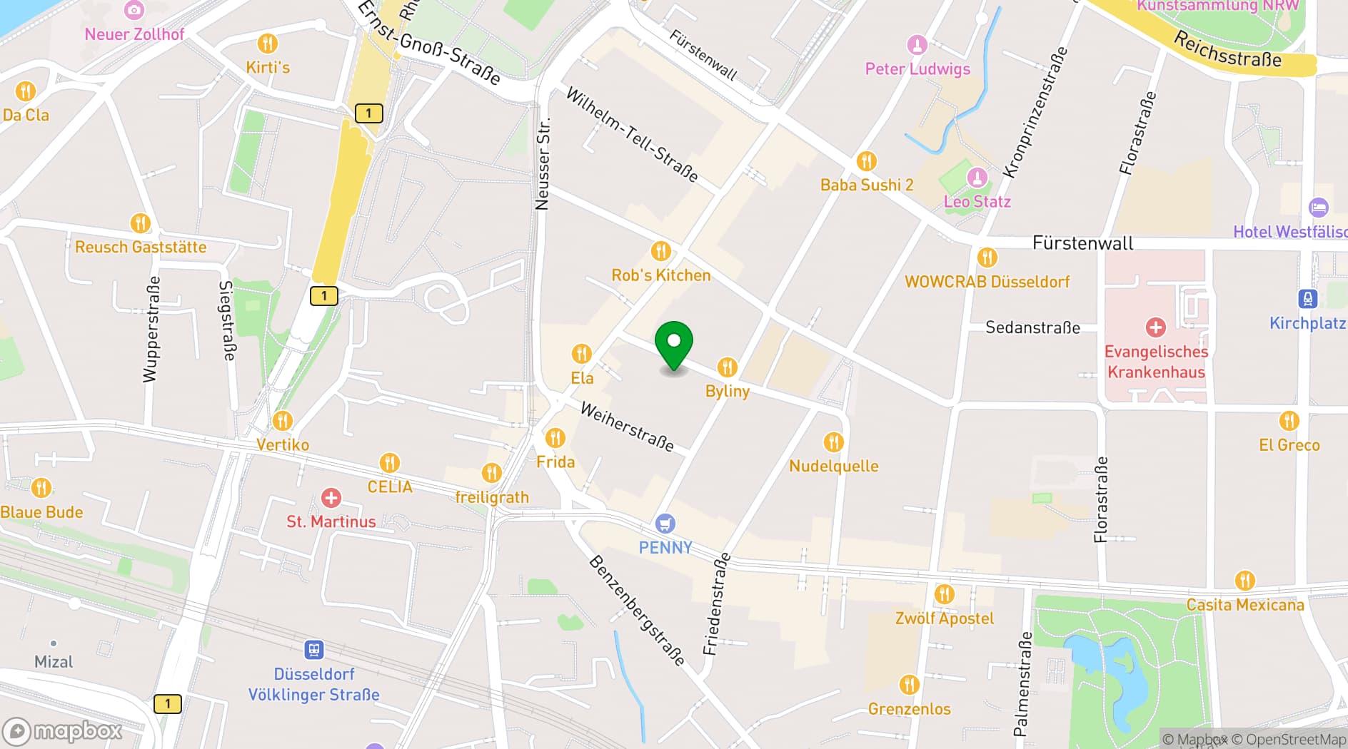 Map showing Loft²