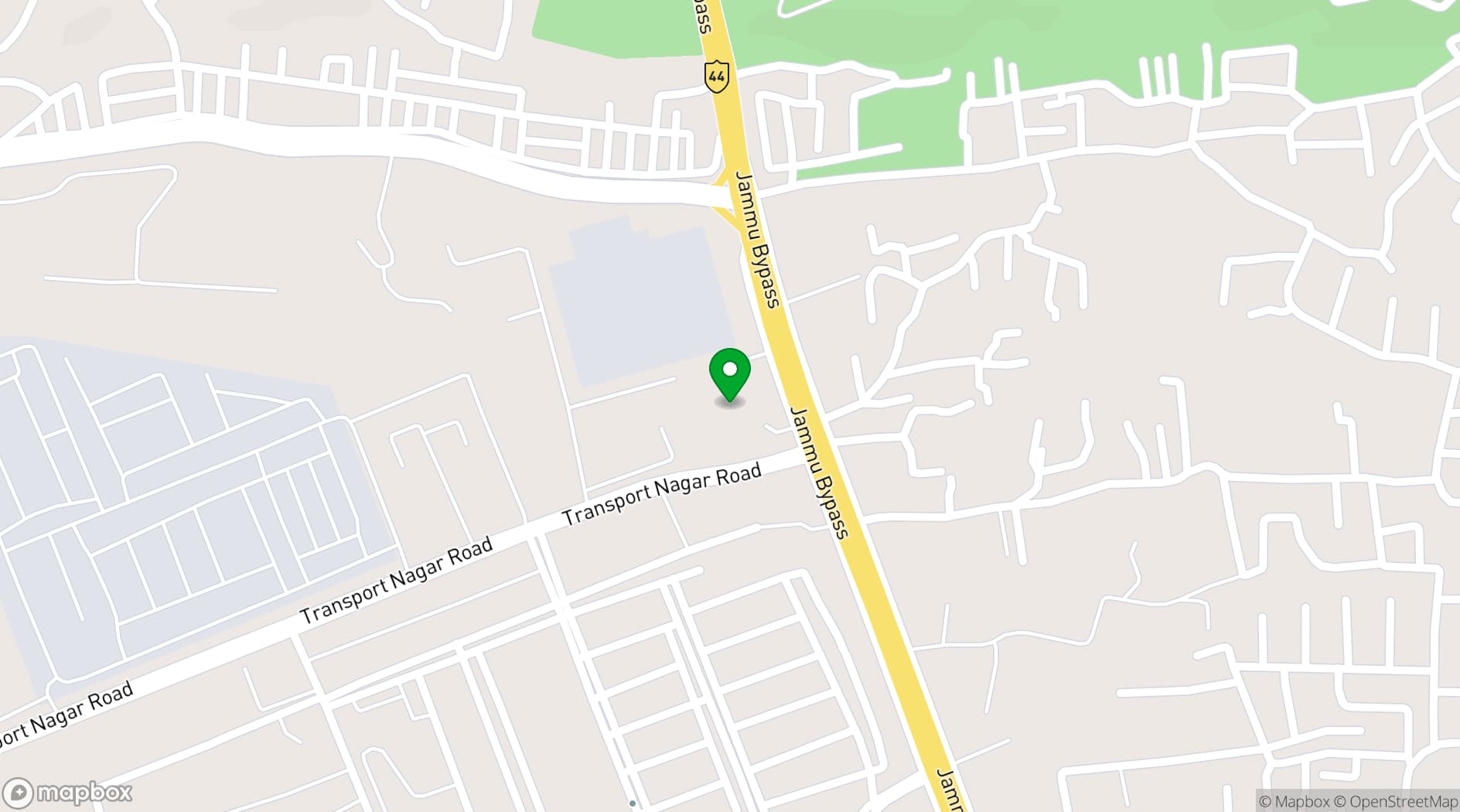 Map showing Hotel Jehlum Resort Jammu