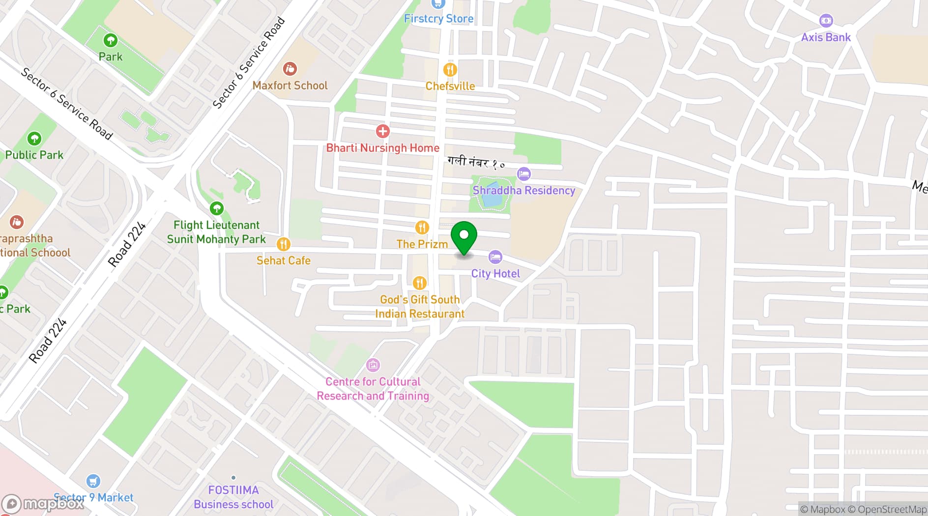 Map showing Nct 10035861