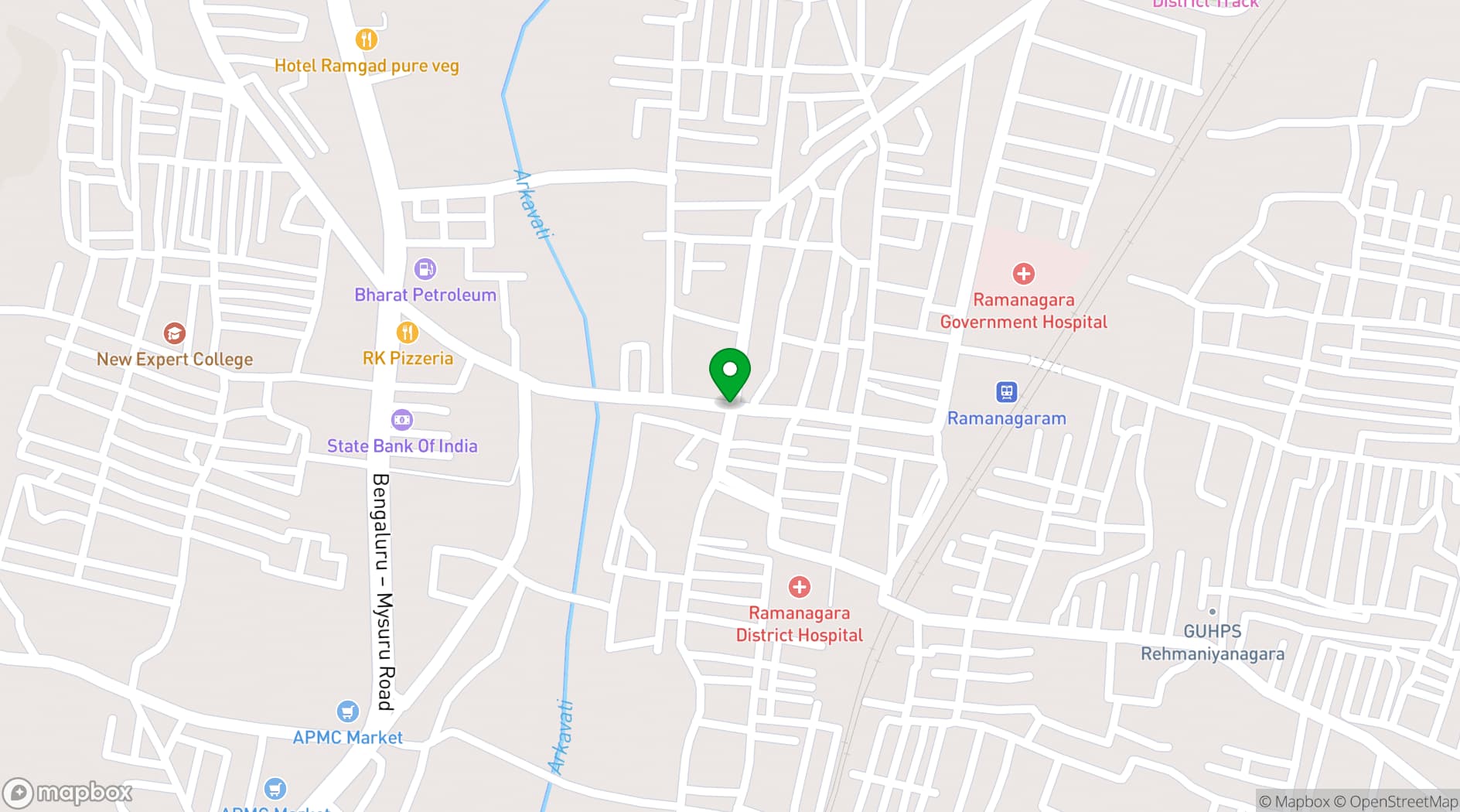 Map showing Ravishing Retreat