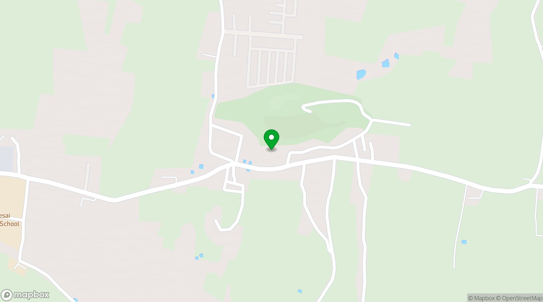 Map showing The Windflower Resorts and Spa Prakruthi