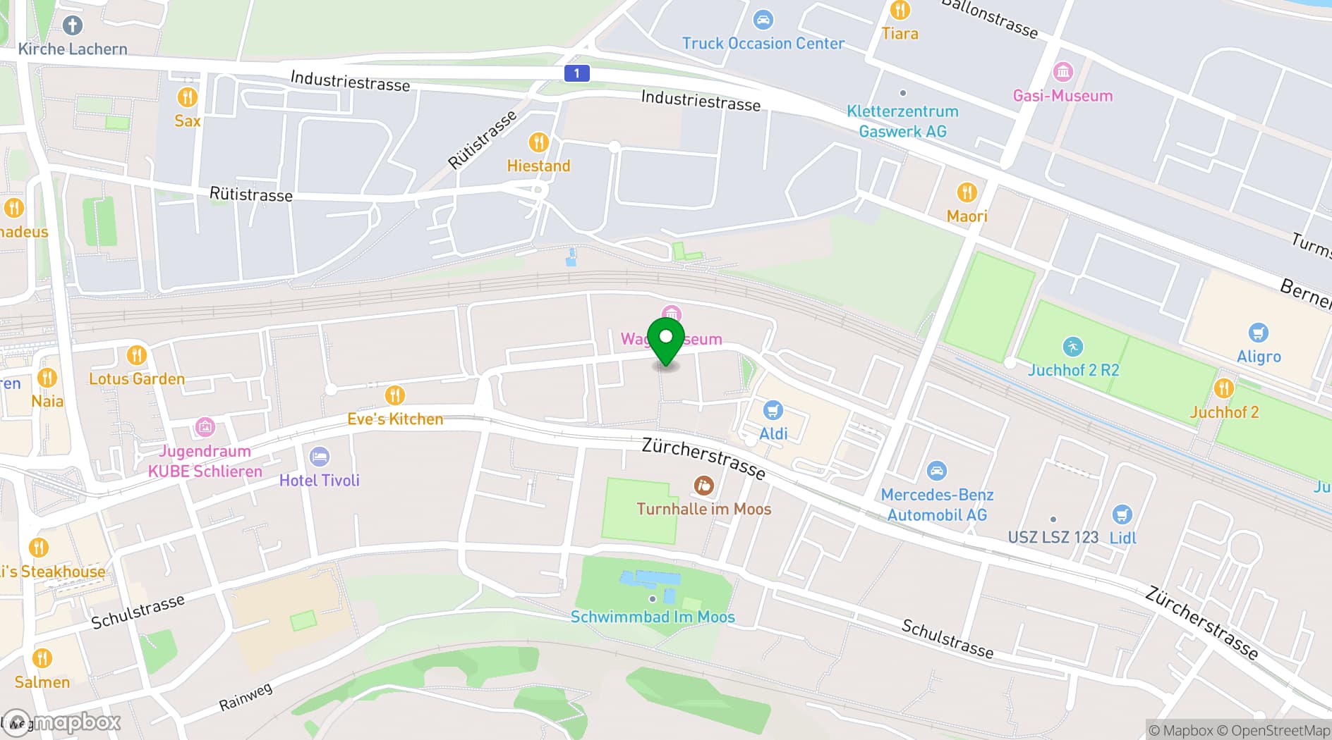 Map showing Wagi S