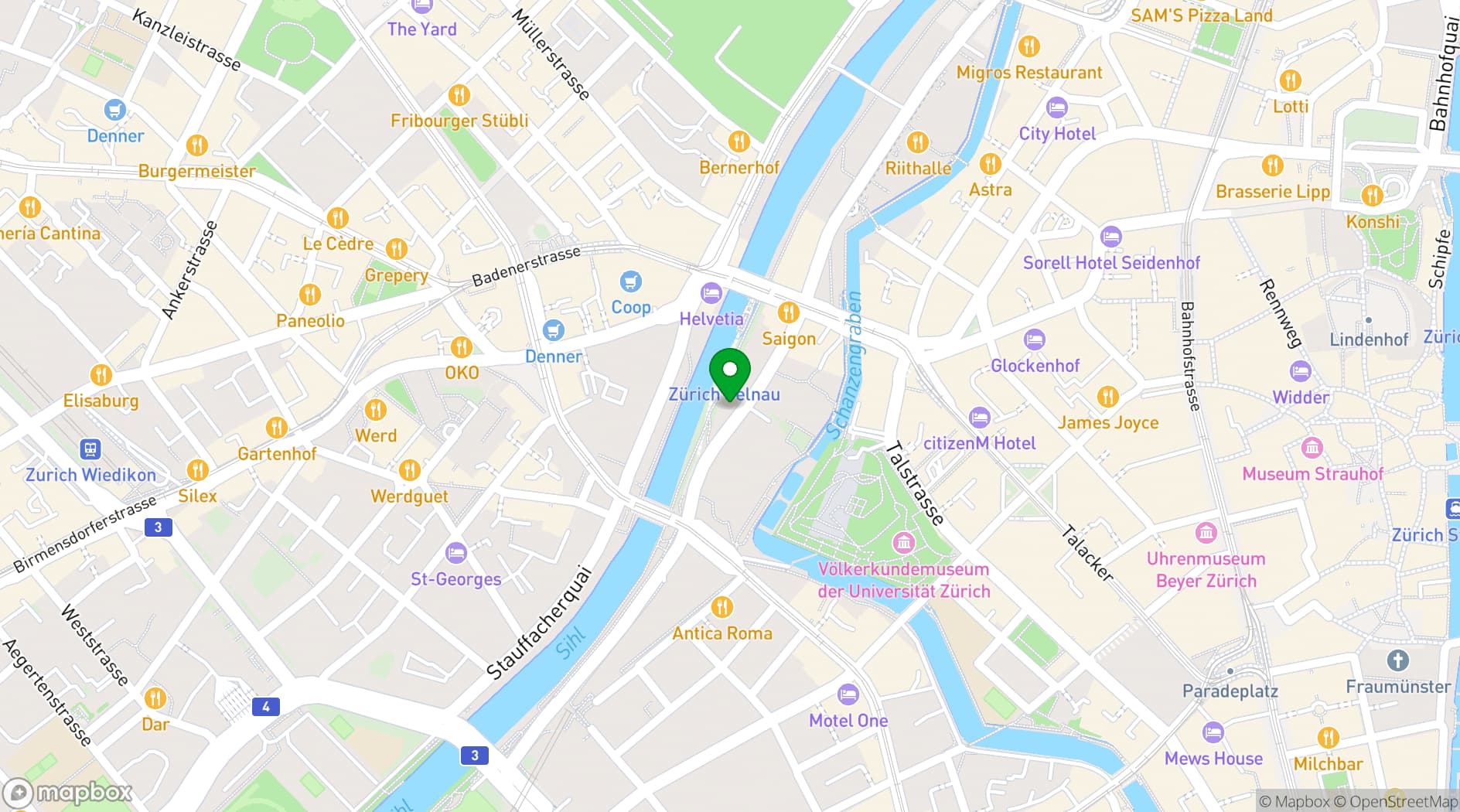 Map showing Kraftwerk