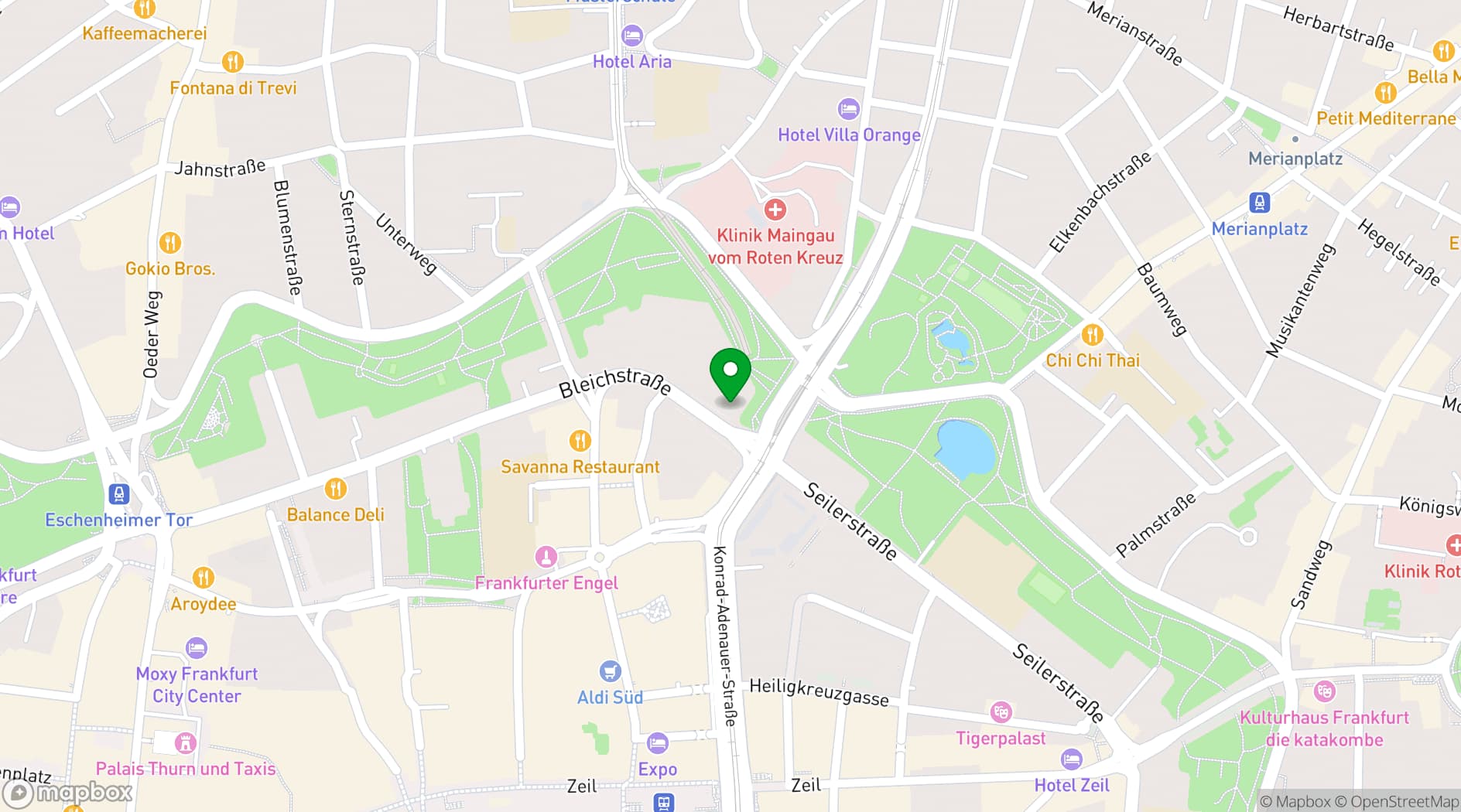 Map showing Xpost