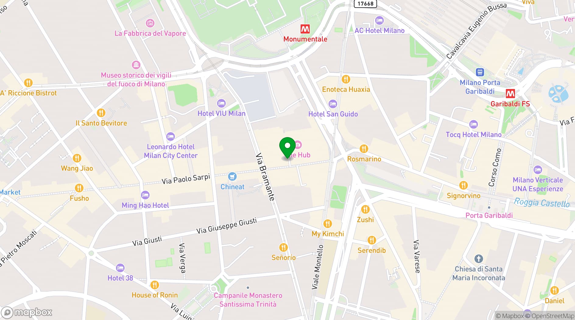 Map showing oTTo
