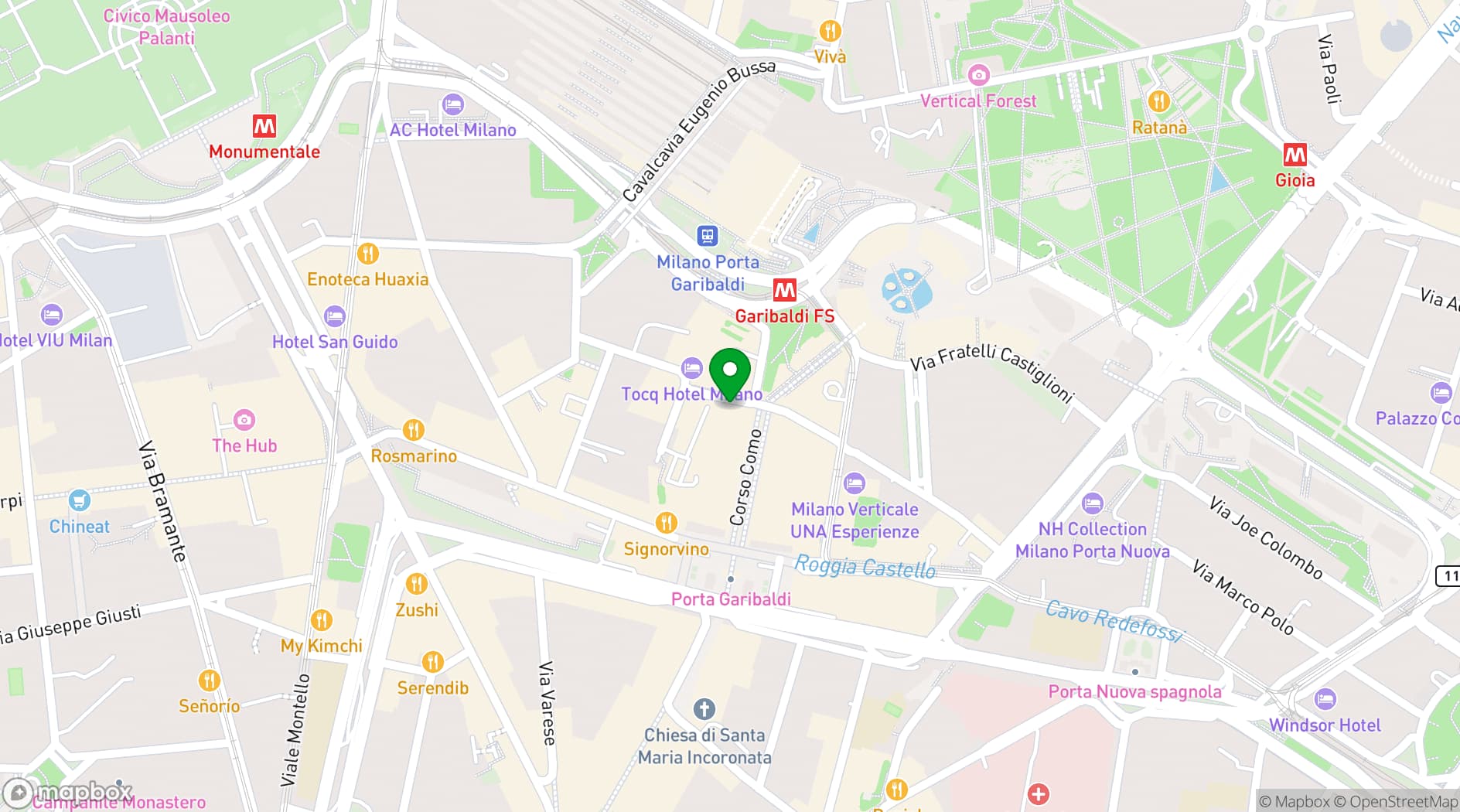 Map showing 11Clubroom