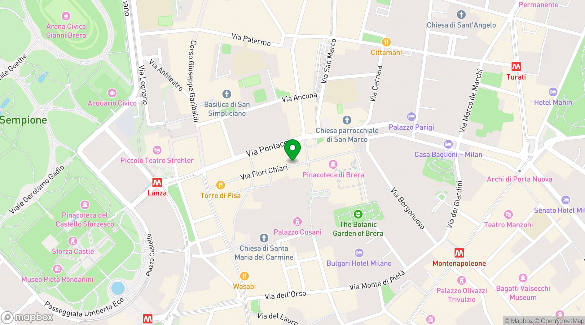 Map showing Nabucco