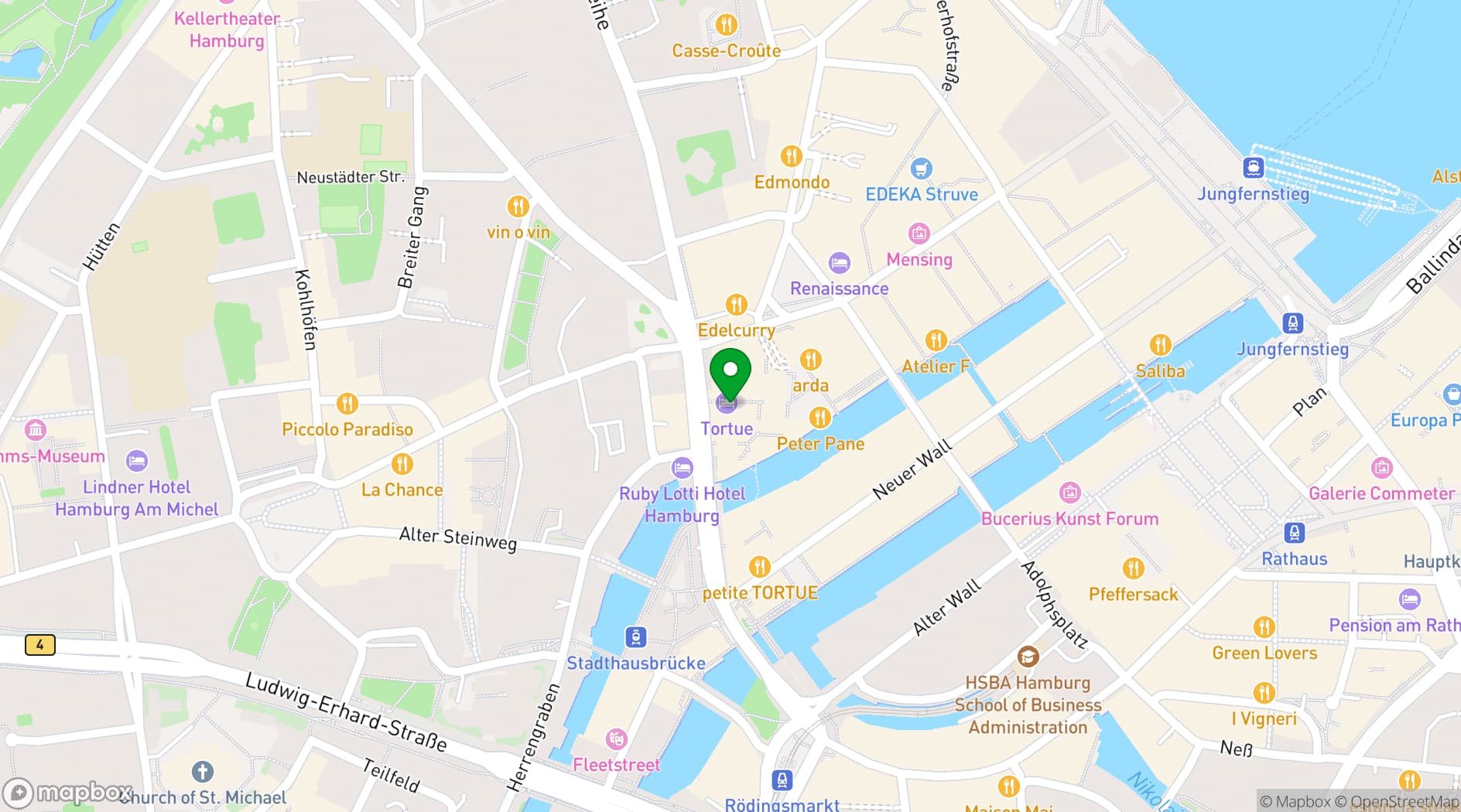 Map showing bar privé