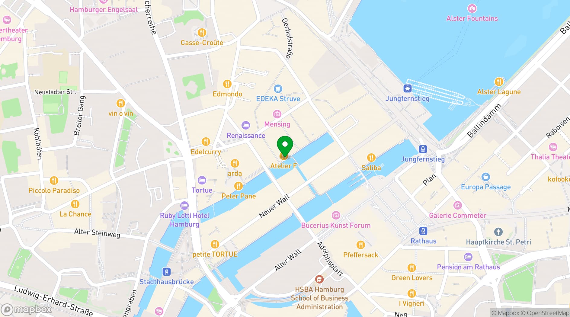 Map showing AtelierF